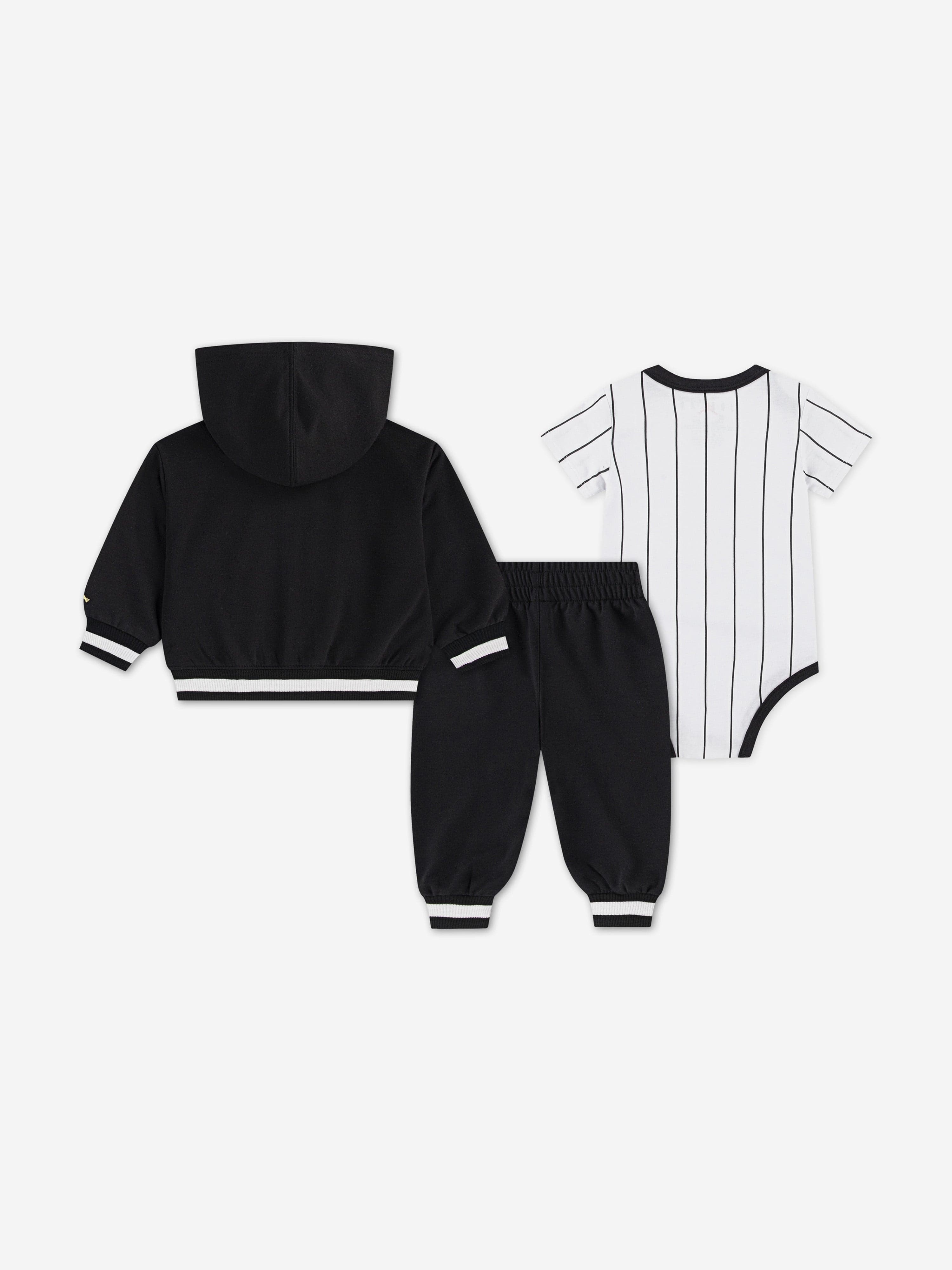 Jordan Baby Boys MJ 23 FZ Tracksuit Set in Black | Childsplay