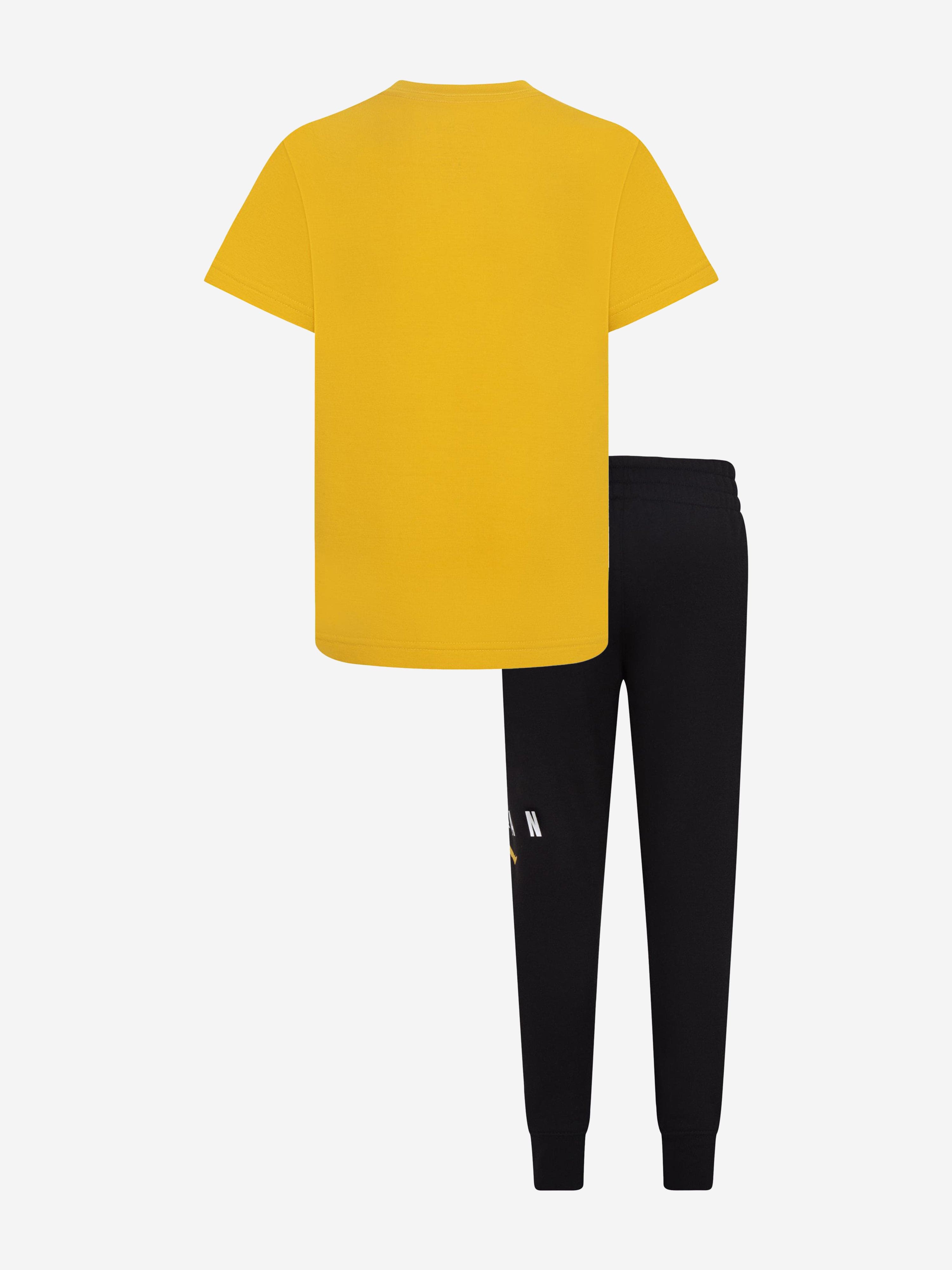 Jordan Jordan Kids Jumpman Sustainable Trouser Set in Yellow Childsplay Clothing