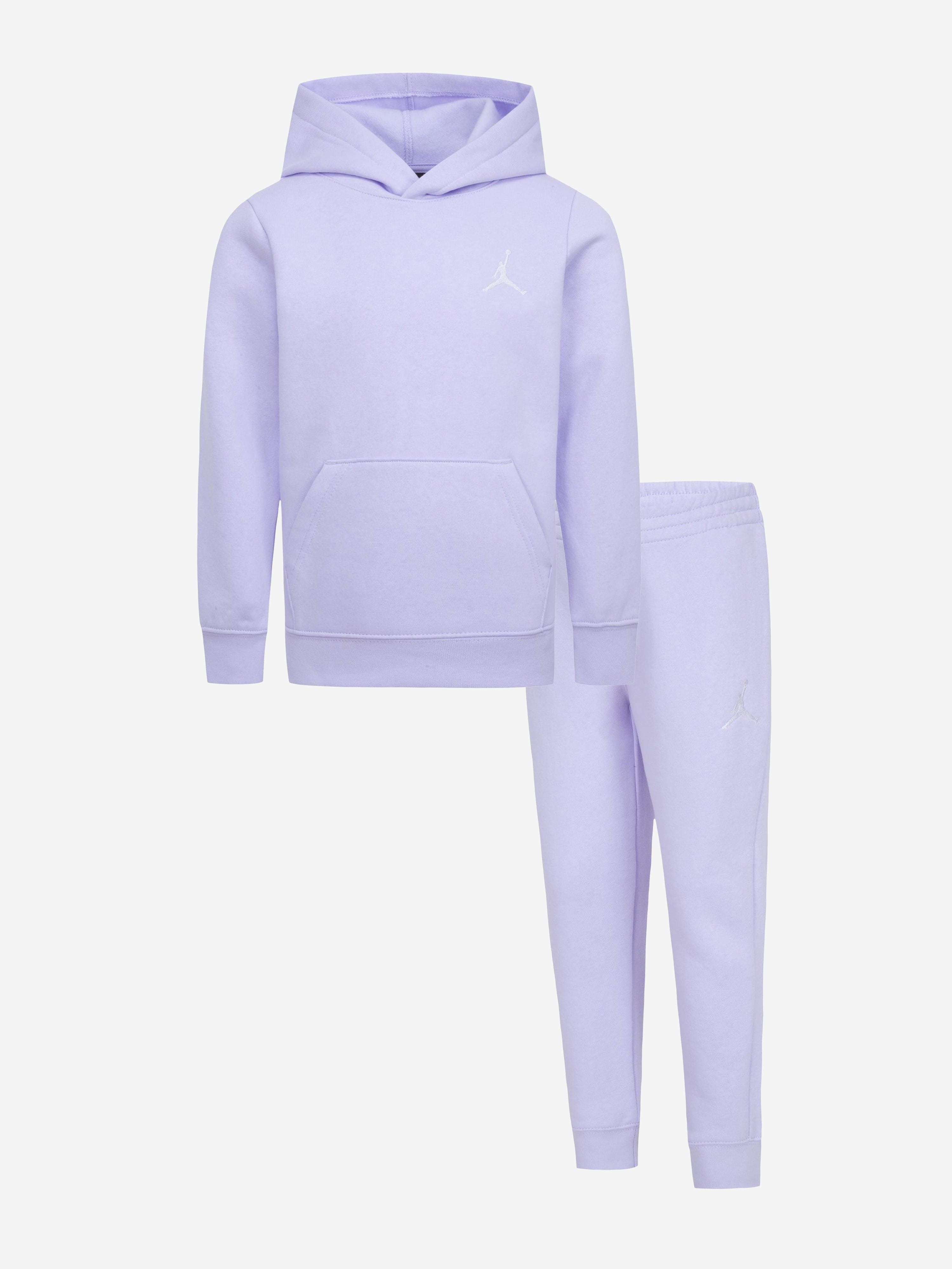 Jordan Jordan Girls Essential Tracksuit in Purple Childsplay