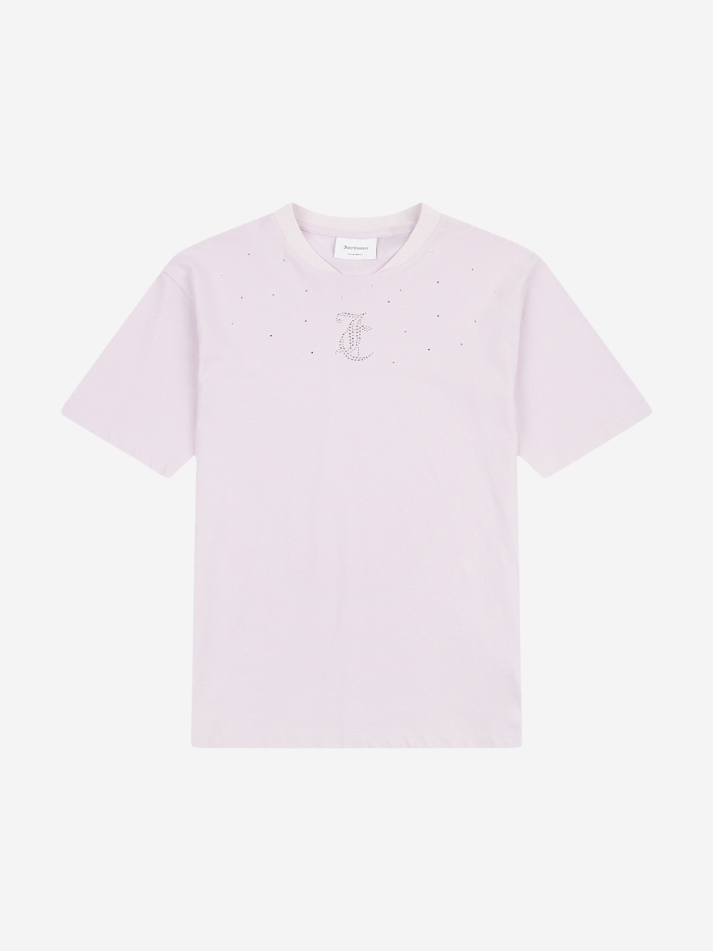 Girls T-Shirt and Velour Cycling Short Set in Black