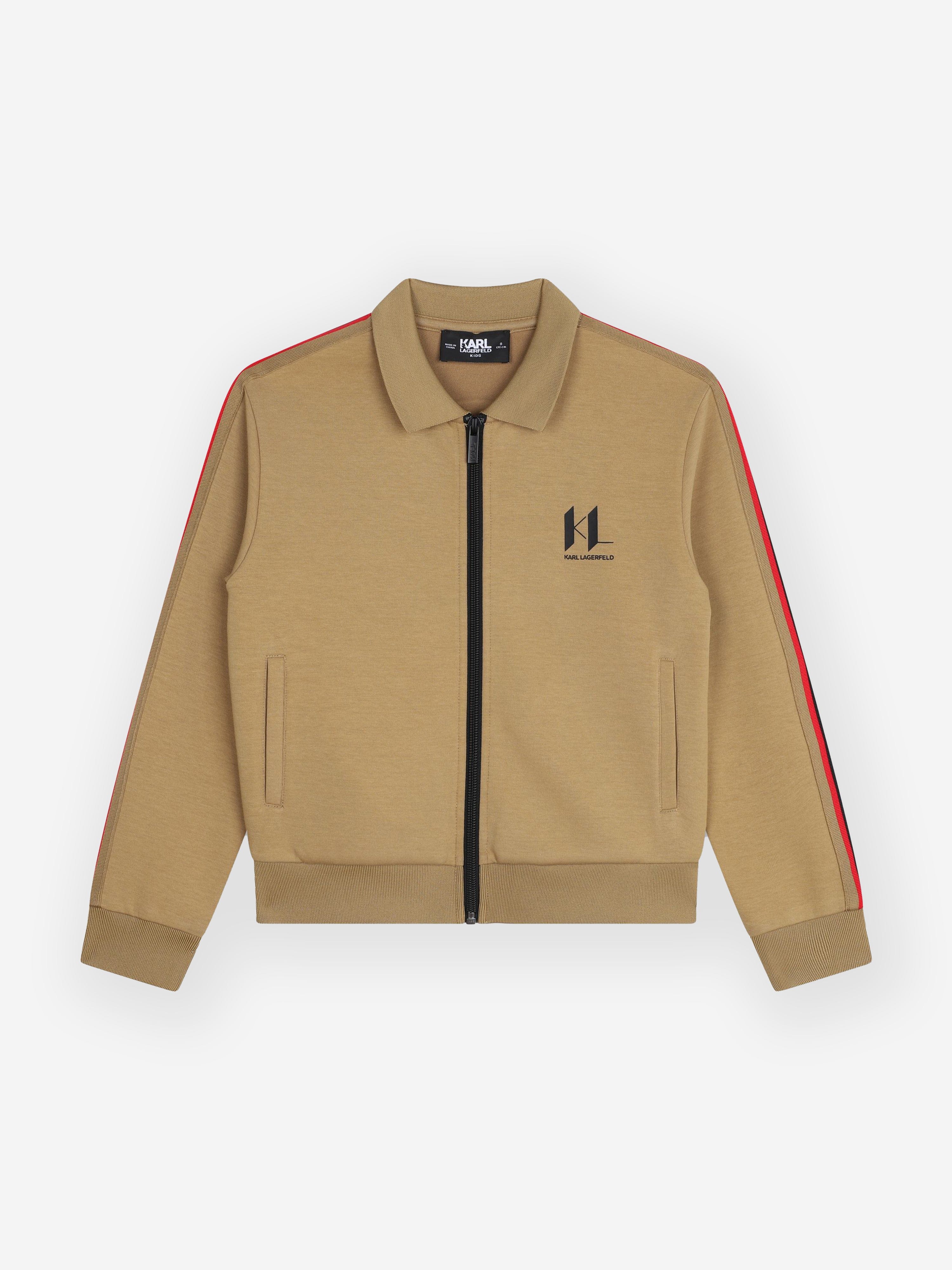 Karl lagerfeld track jacket best sale