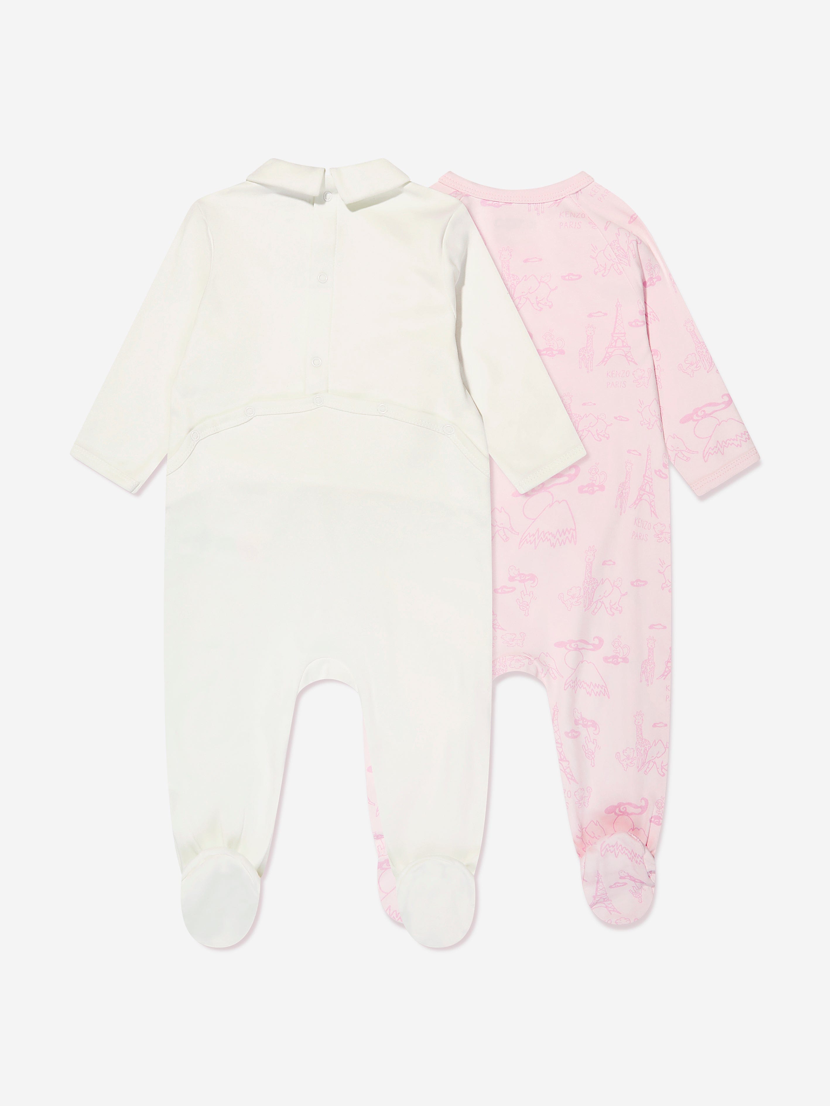 Baby Girls Babygrow Gift Set in Pink