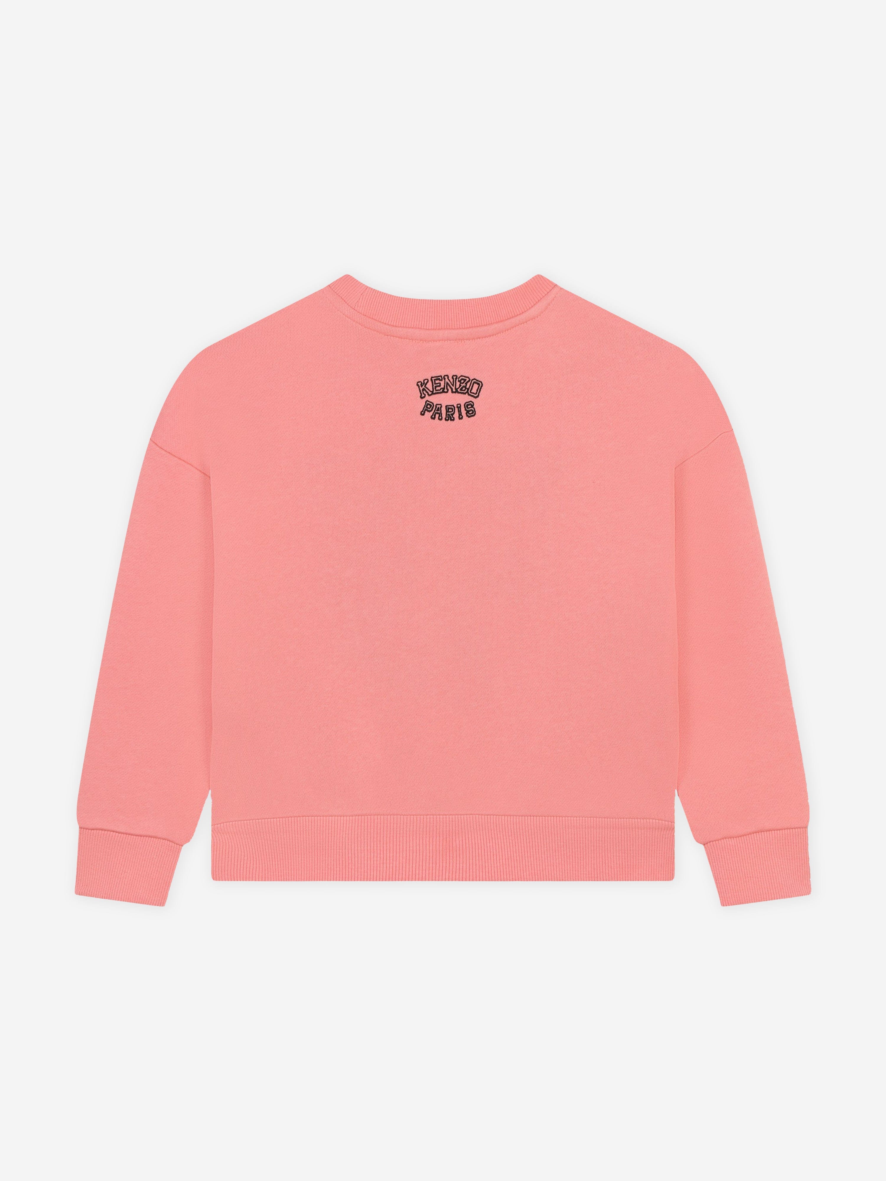 Kenzo pink tiger sweatshirt hotsell