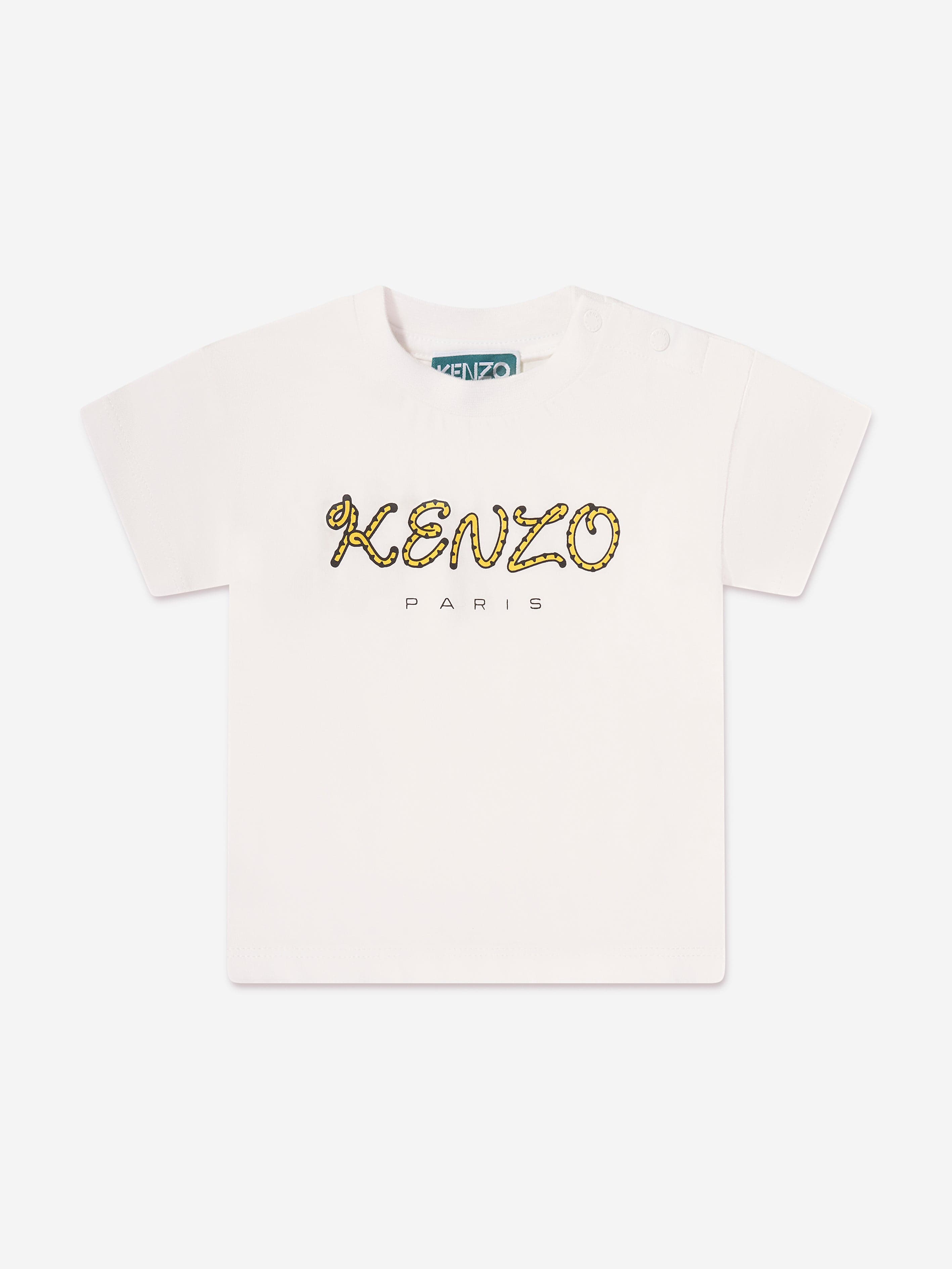 Baby Logo T Shirt in Ivory Childsplay Clothing