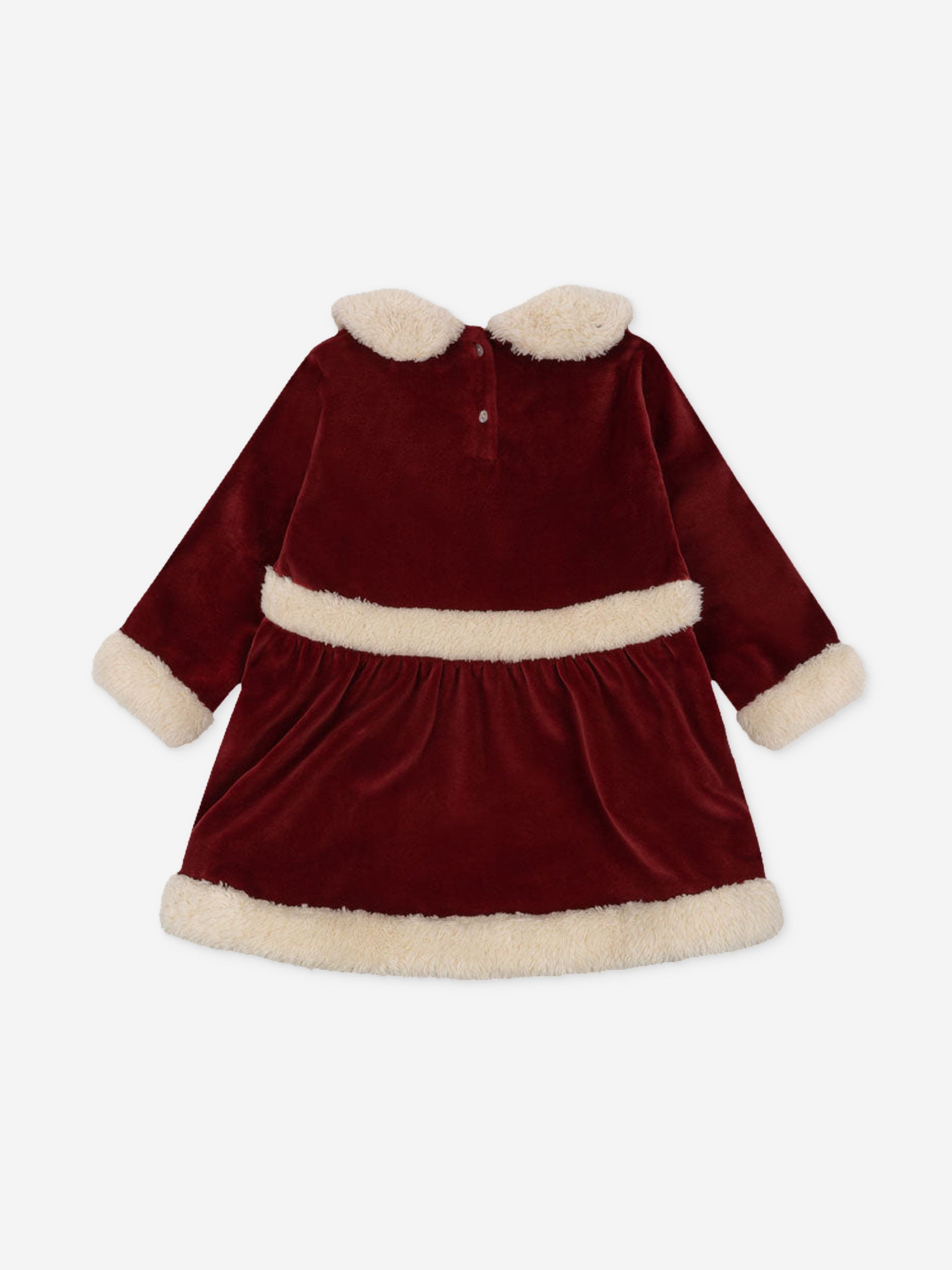 Konges Sljd Girls Velvet Christmas Dress in Red | Childsplay Clothing Konges Sljd Girls Velvet Christmas Dress in Red | Childsplay Clothing