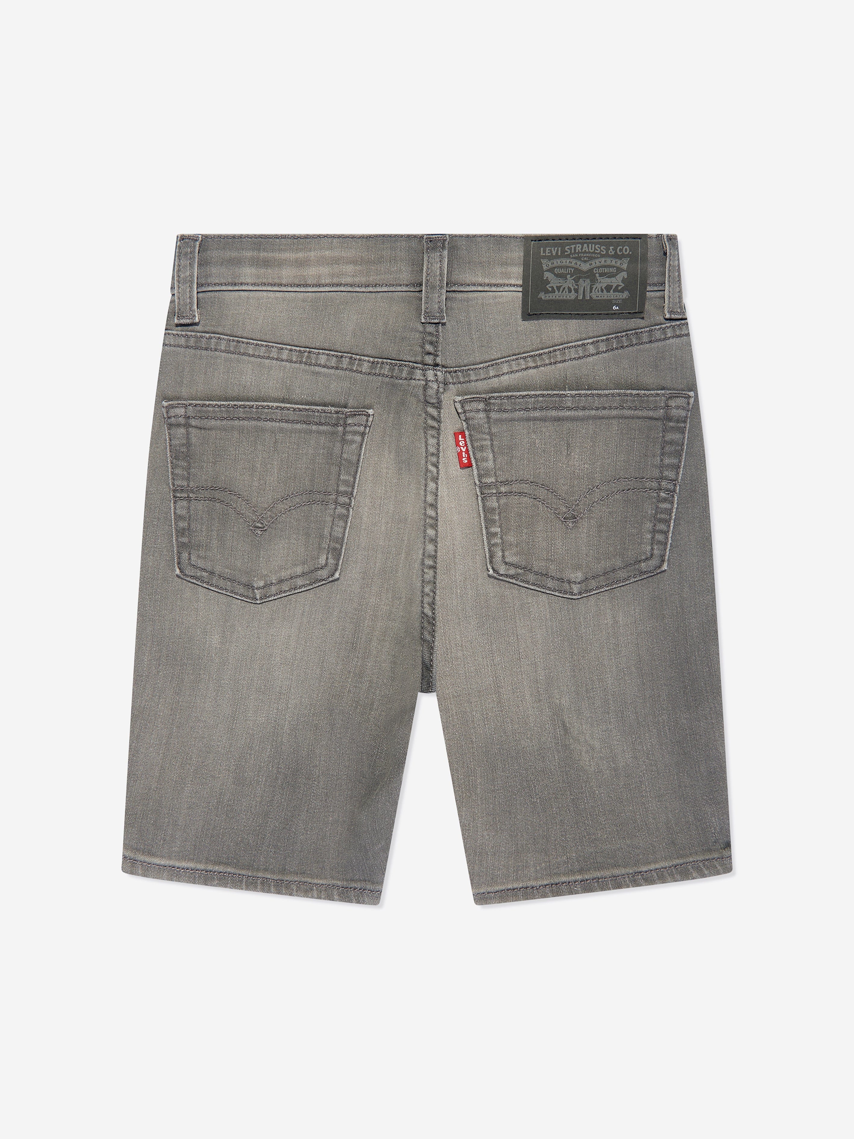 Boys Slim Fit Eco Shorts in Grey Childsplay Clothing