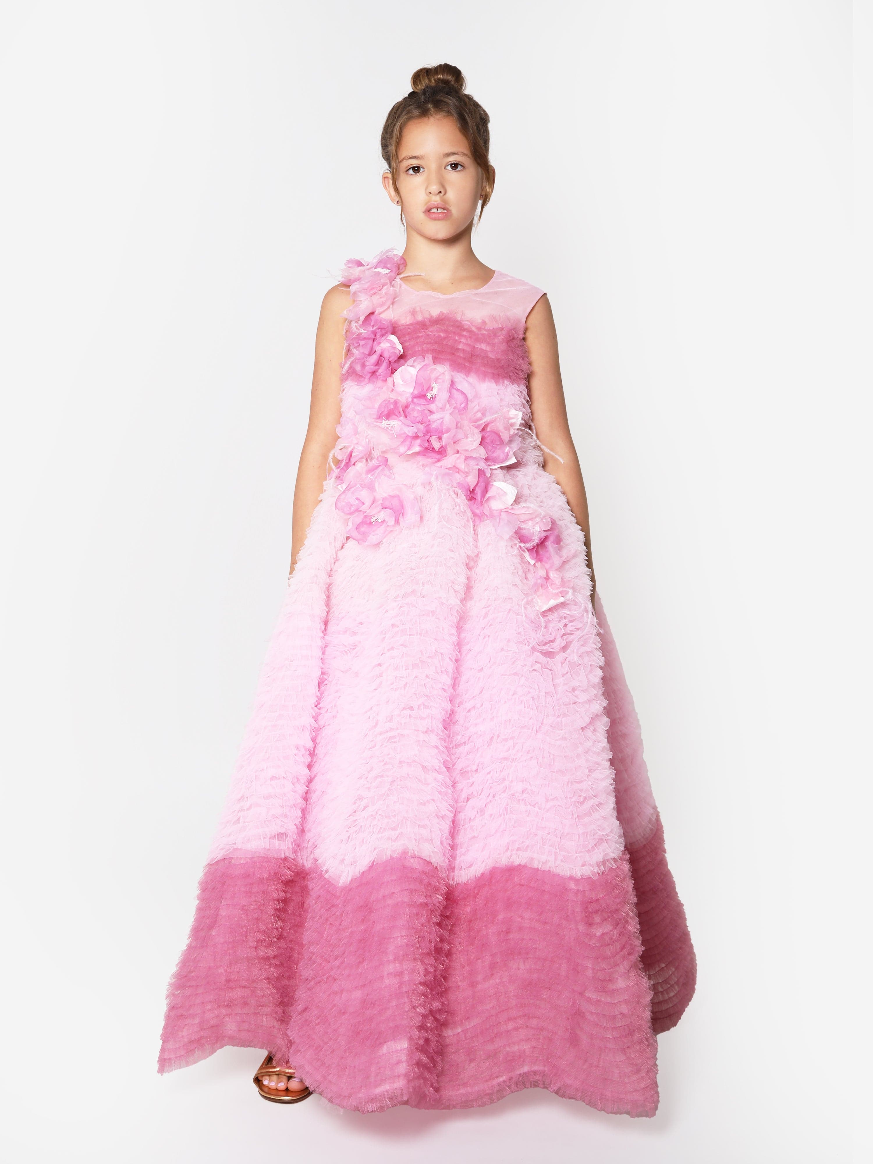 Marchesa embellished clearance tulle gown
