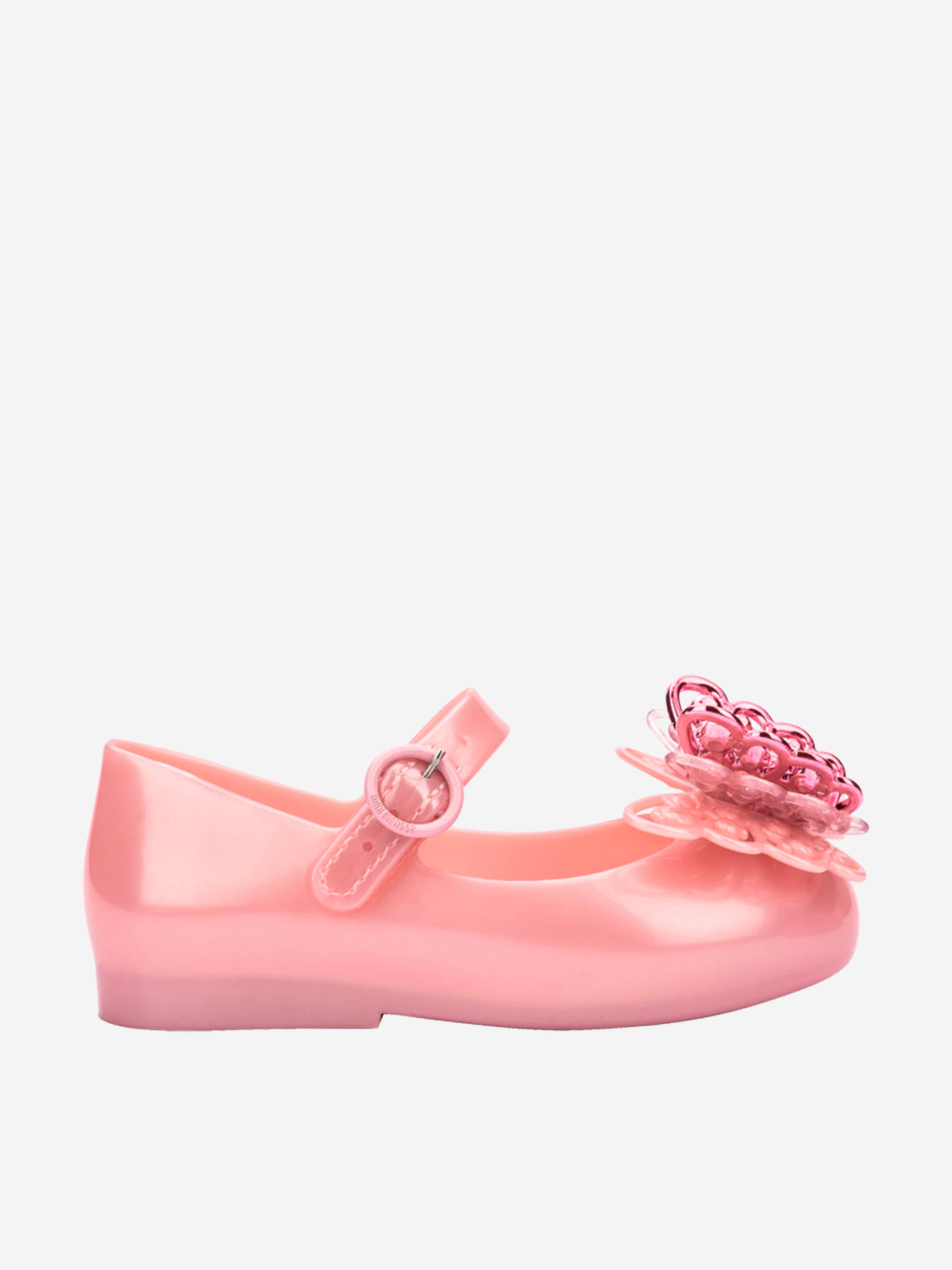 Mini Melissa Girls Sweet Love Fly II Shoes in Pink Childsplay Clothing