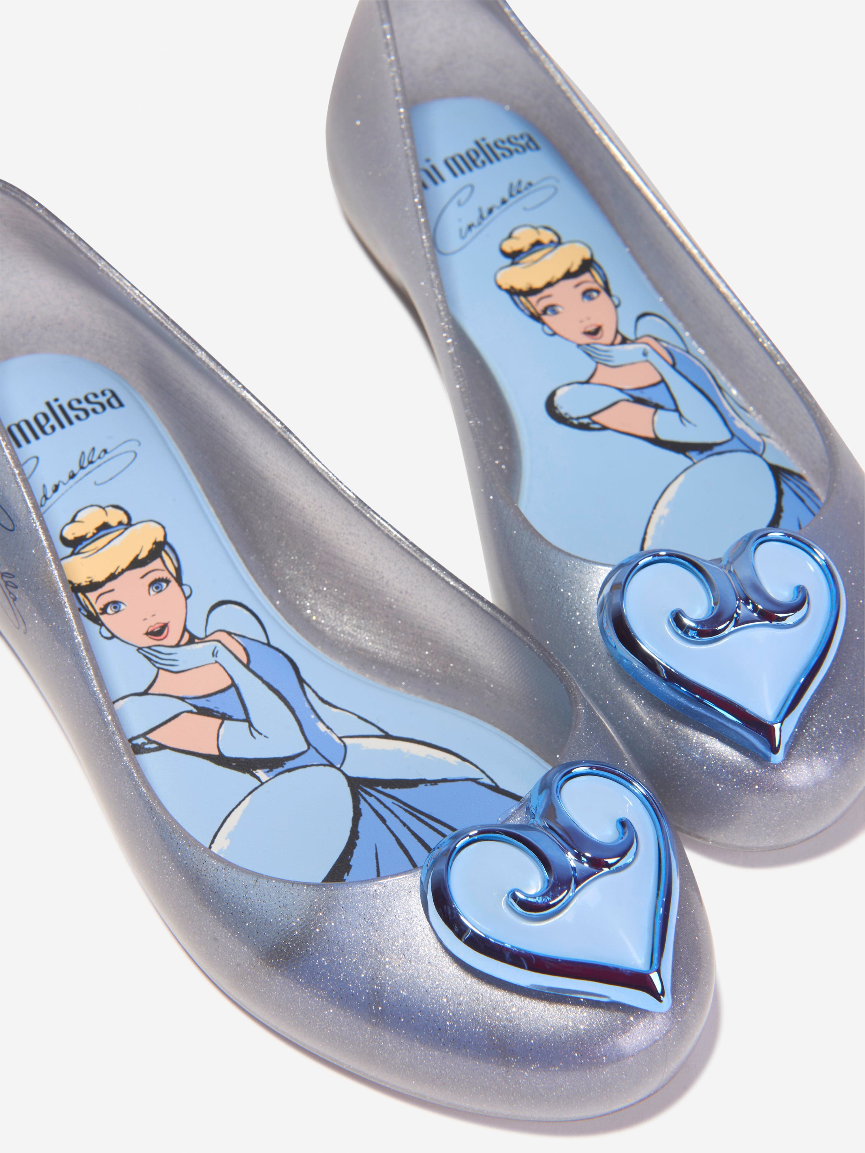 Girls Disney Princess Sweet Love Cinderella Jelly Shoes