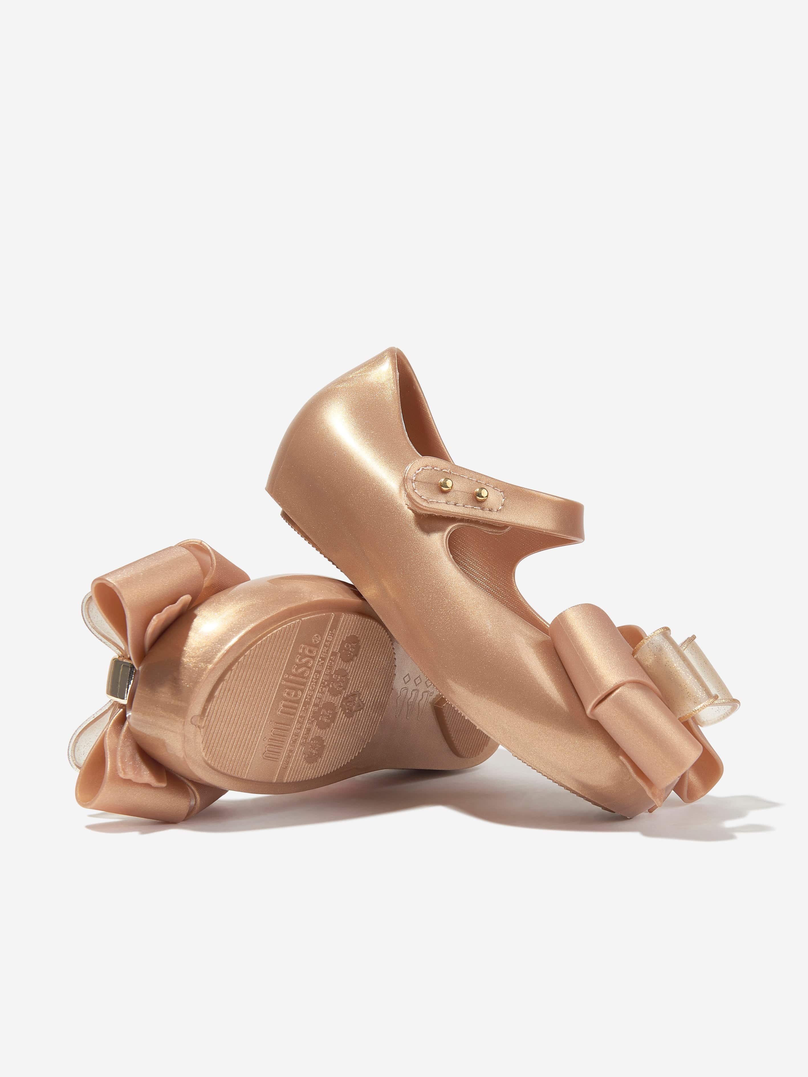 Mini melissa on sale gold bow