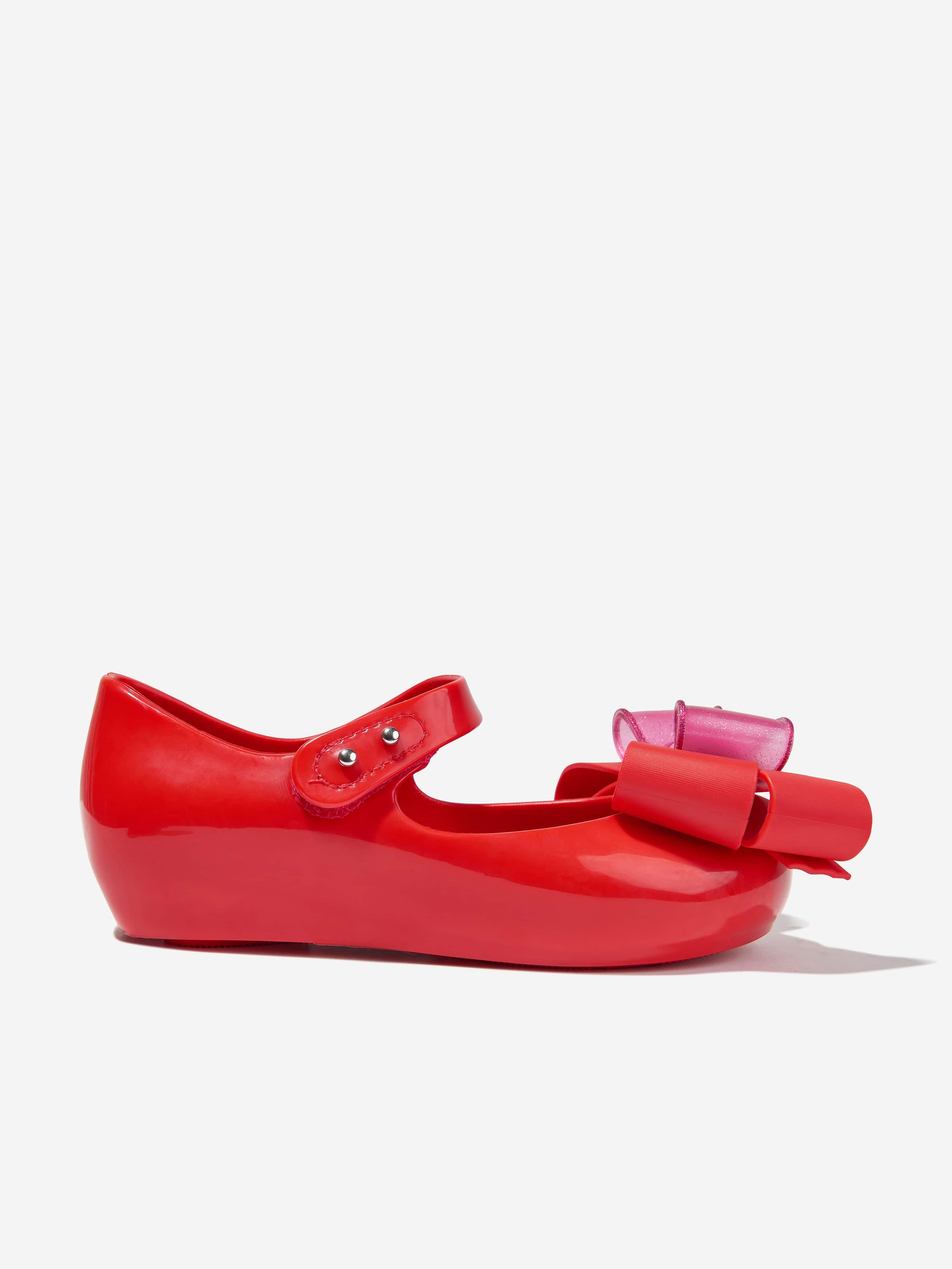 Mini melissa red bow deals