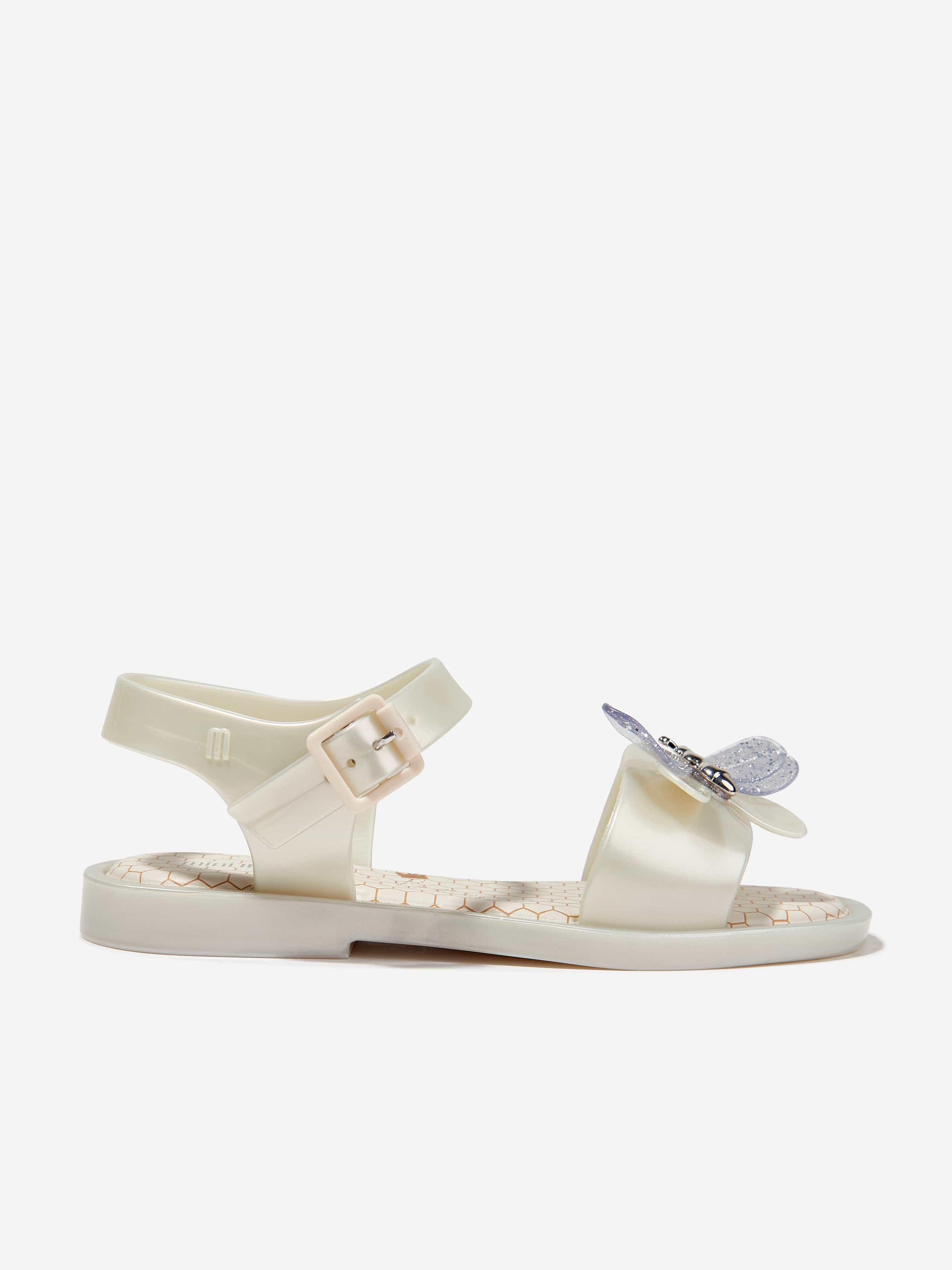 Girls Mar Bugs Sandals in Ivory Childsplay Clothing