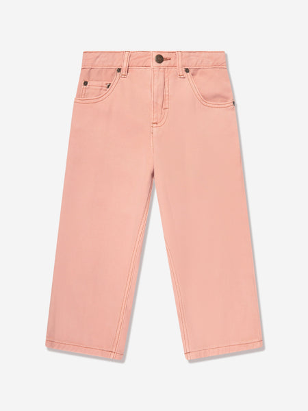 Pink jeans for store kids