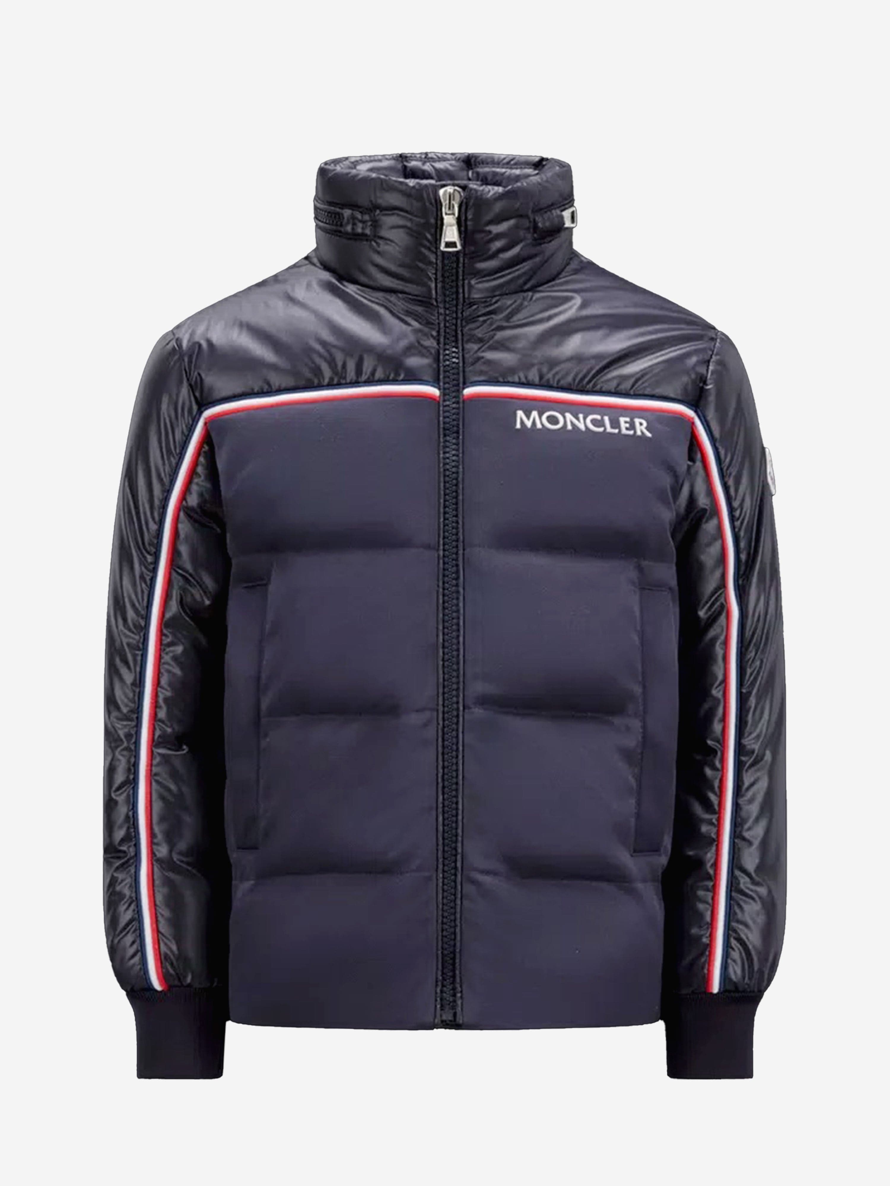 Boys Down Padded Michael Jacket in Navy
