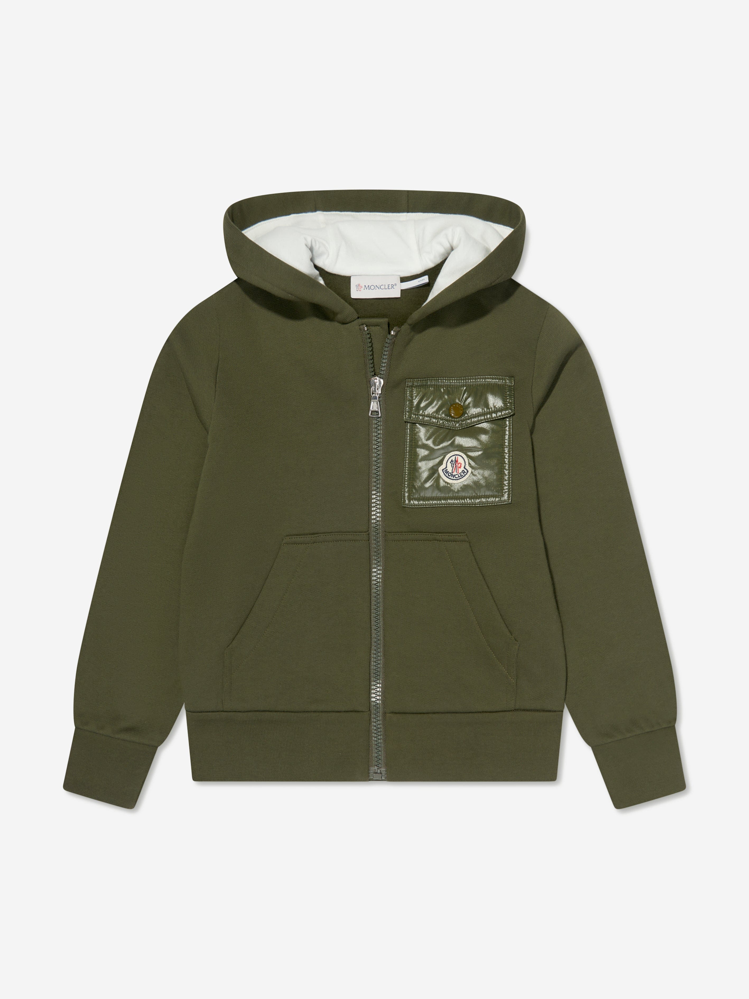 Moncler Enfant Moncler Enfant Boys Logo Pocket Tracksuit in Green Childsplay Clothing