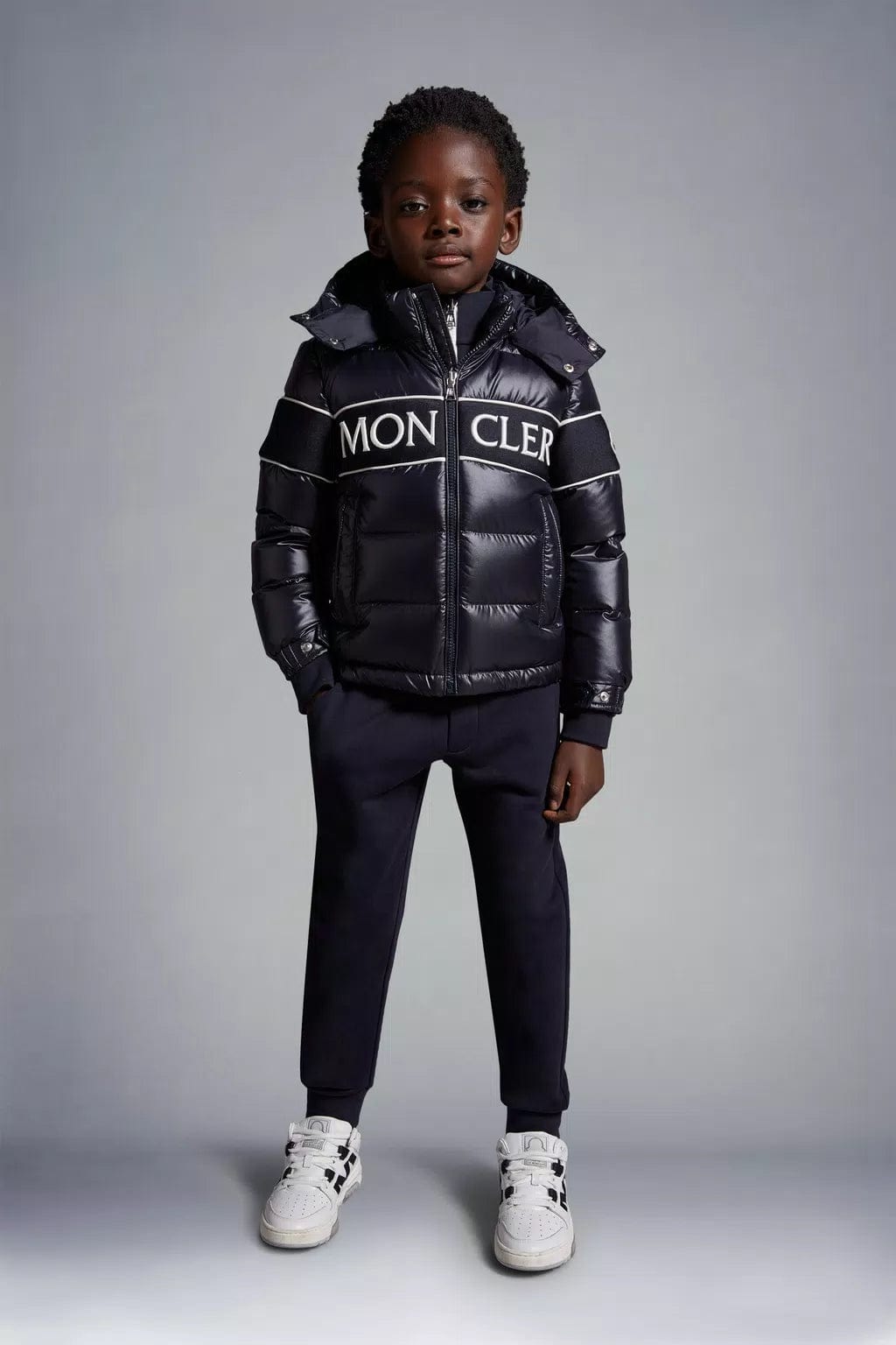 Kids Down Padded Truyere Jacket in Navy