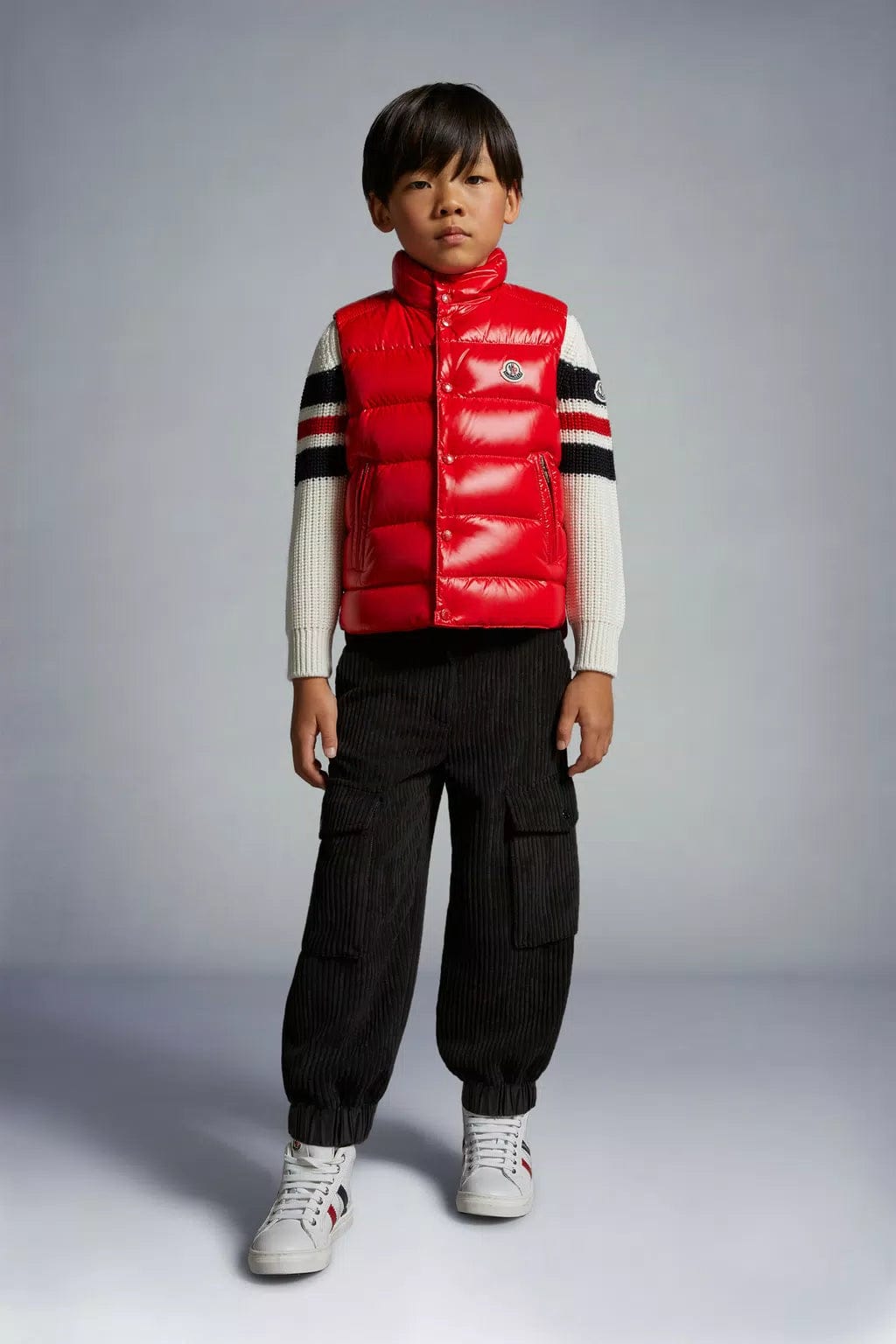 Red 2025 gilet kids