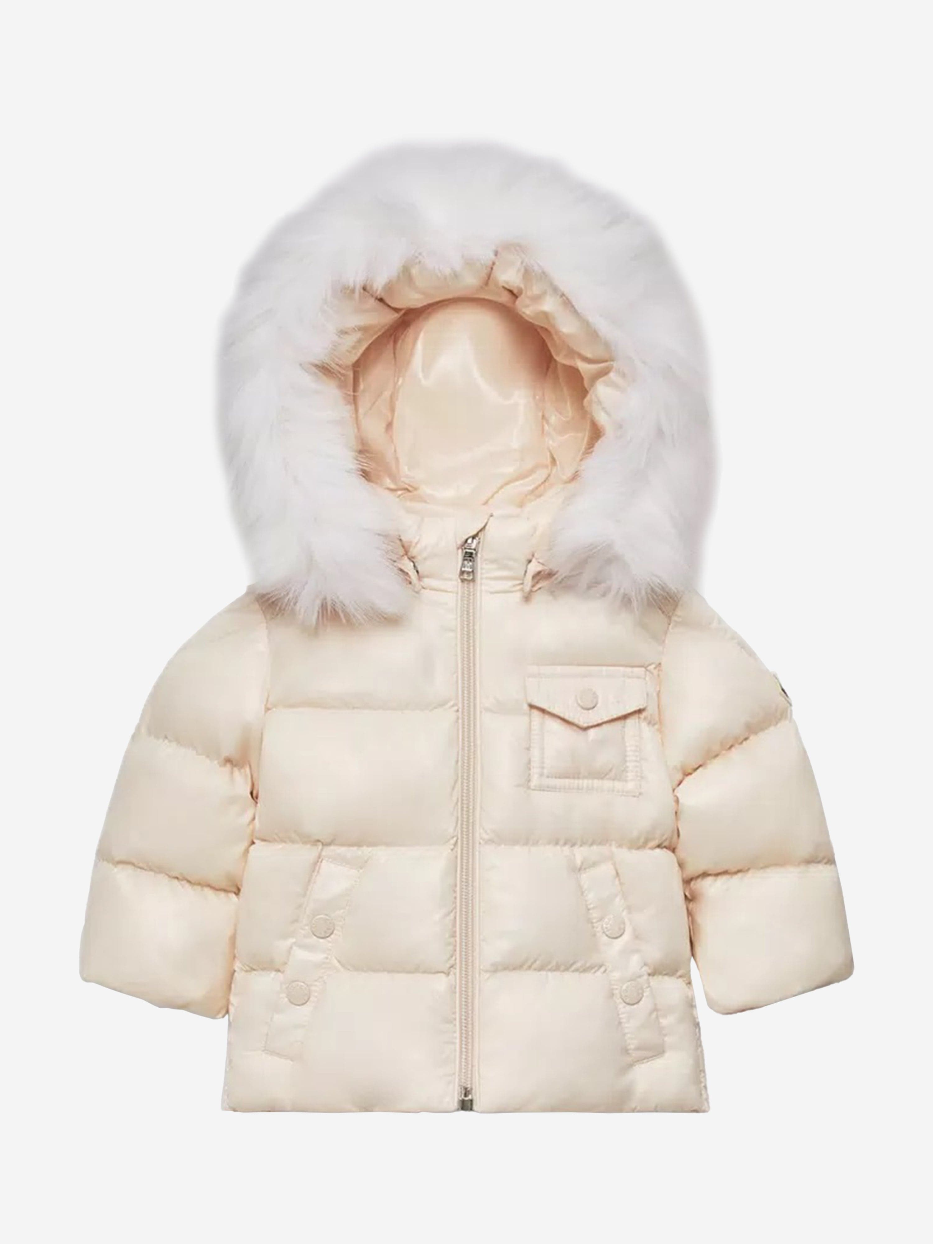 Moncler Enfant Moncler Enfant Baby Girls Down Padded K2F Jacket in