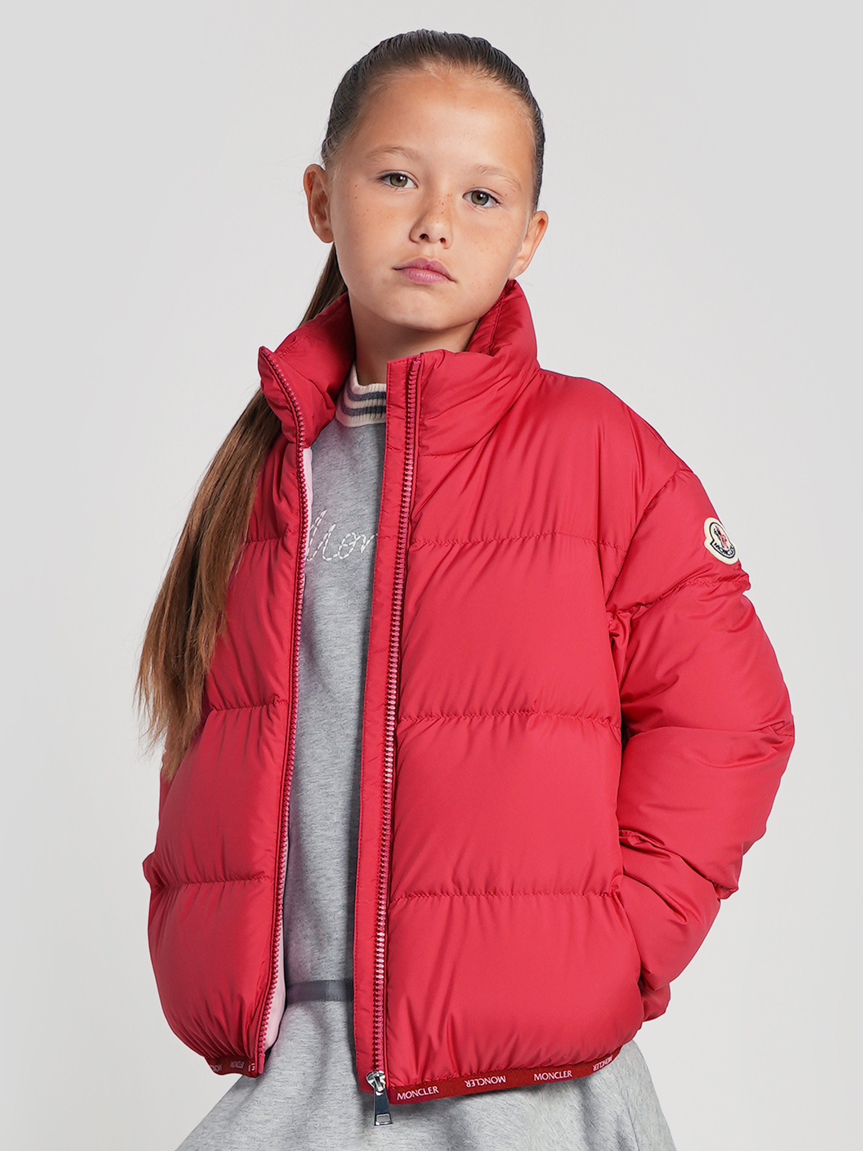Moncler Enfant Moncler Enfant Girls Down Padded Abbadia Jacket in - Main Image