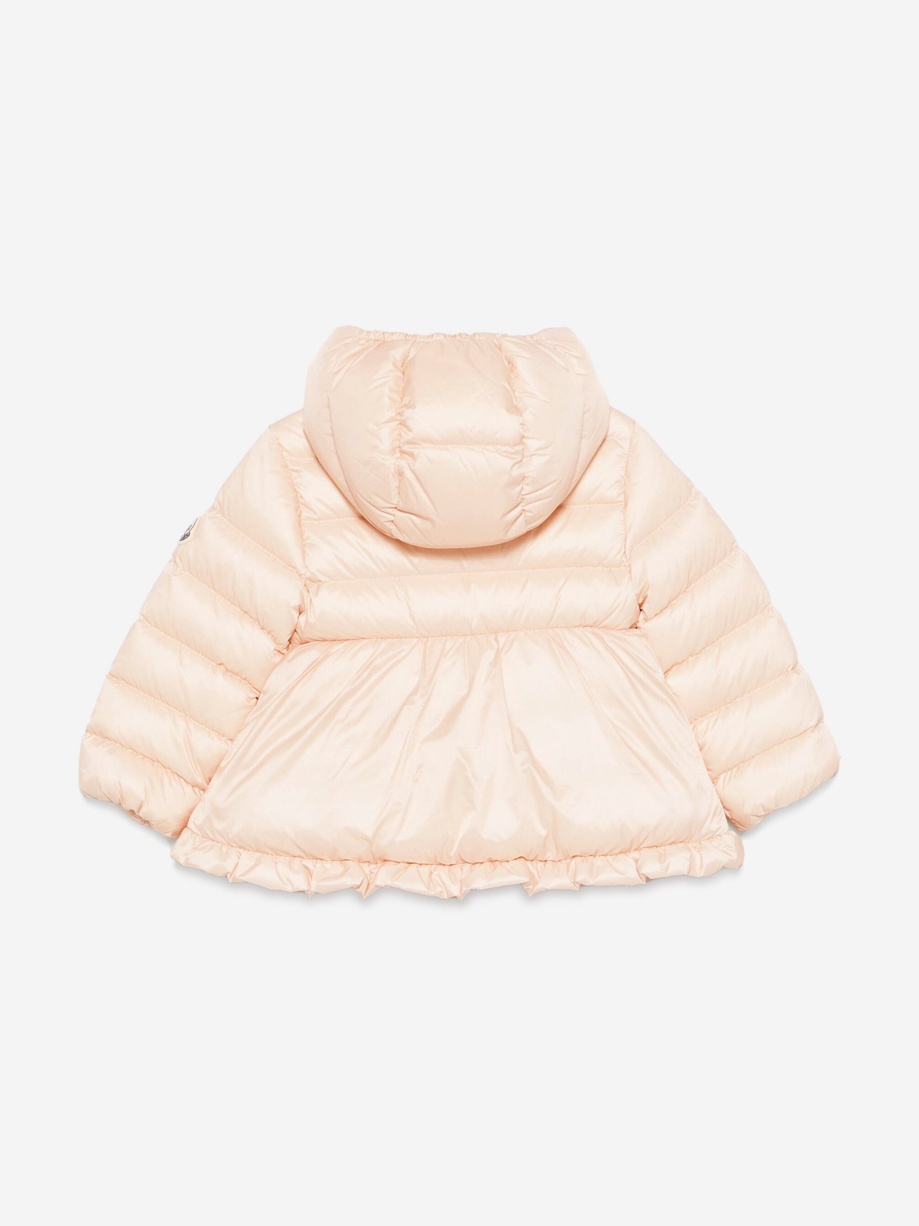 Moncler Enfant Baby Girls Down Padded Odile Jacket in Pink