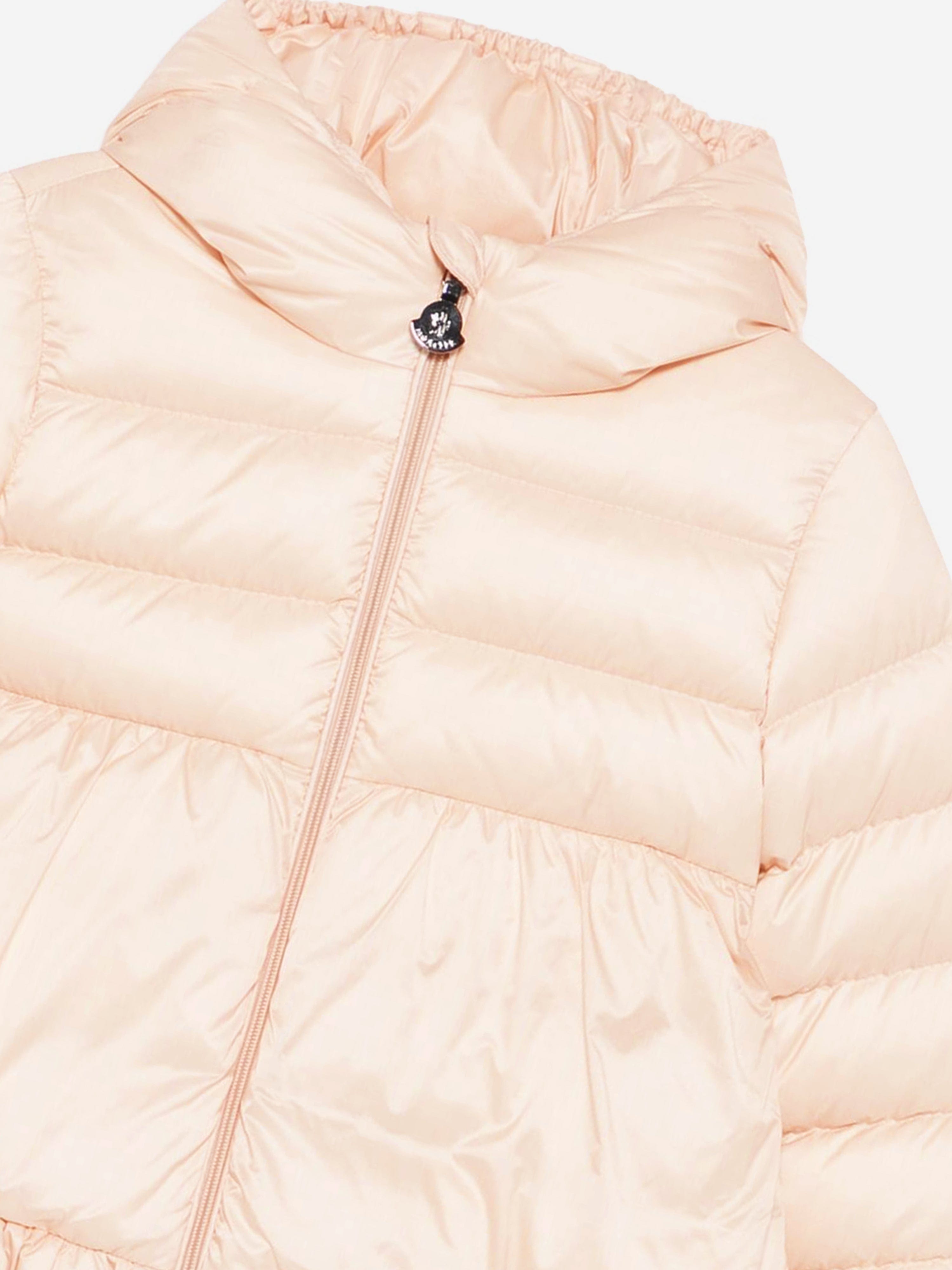 Moncler Enfant Baby Girls Down Padded Odile Jacket in Pink