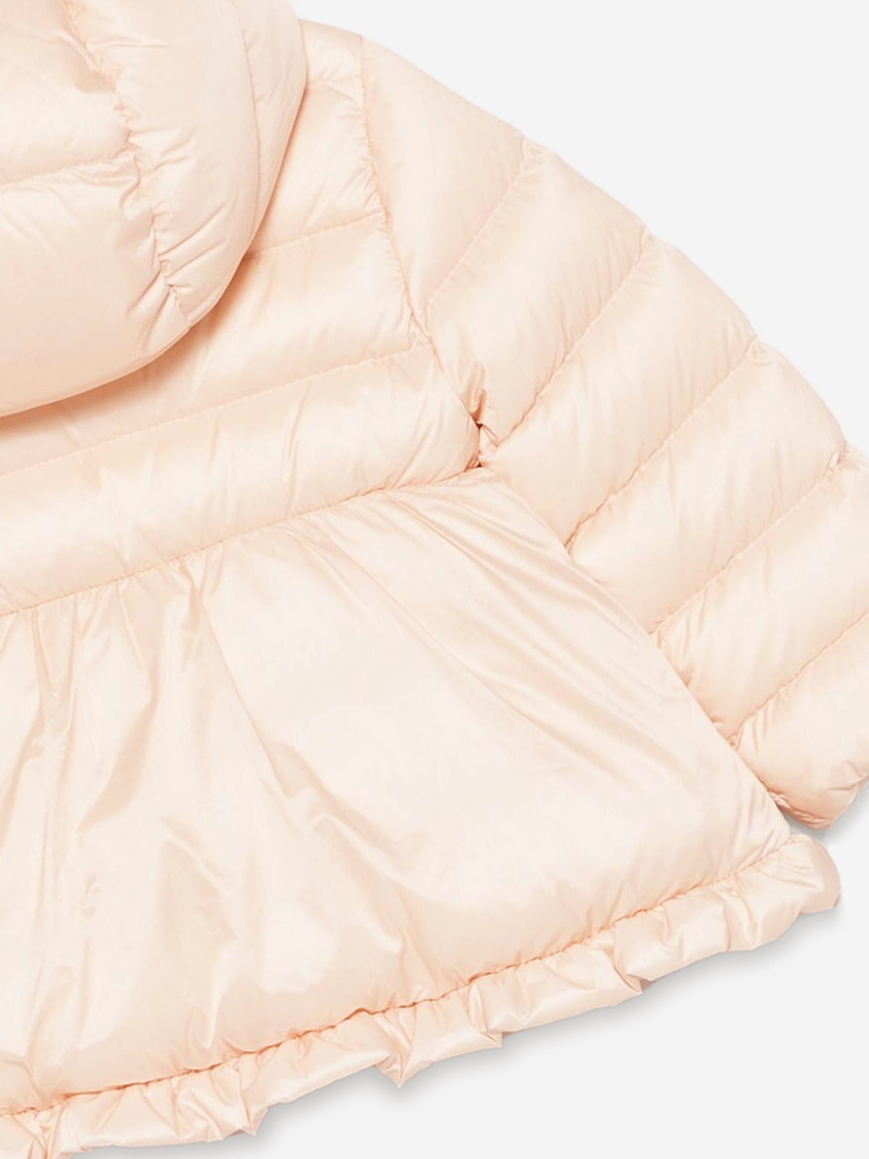 Moncler Enfant Baby Girls Down Padded Odile Jacket in Pink