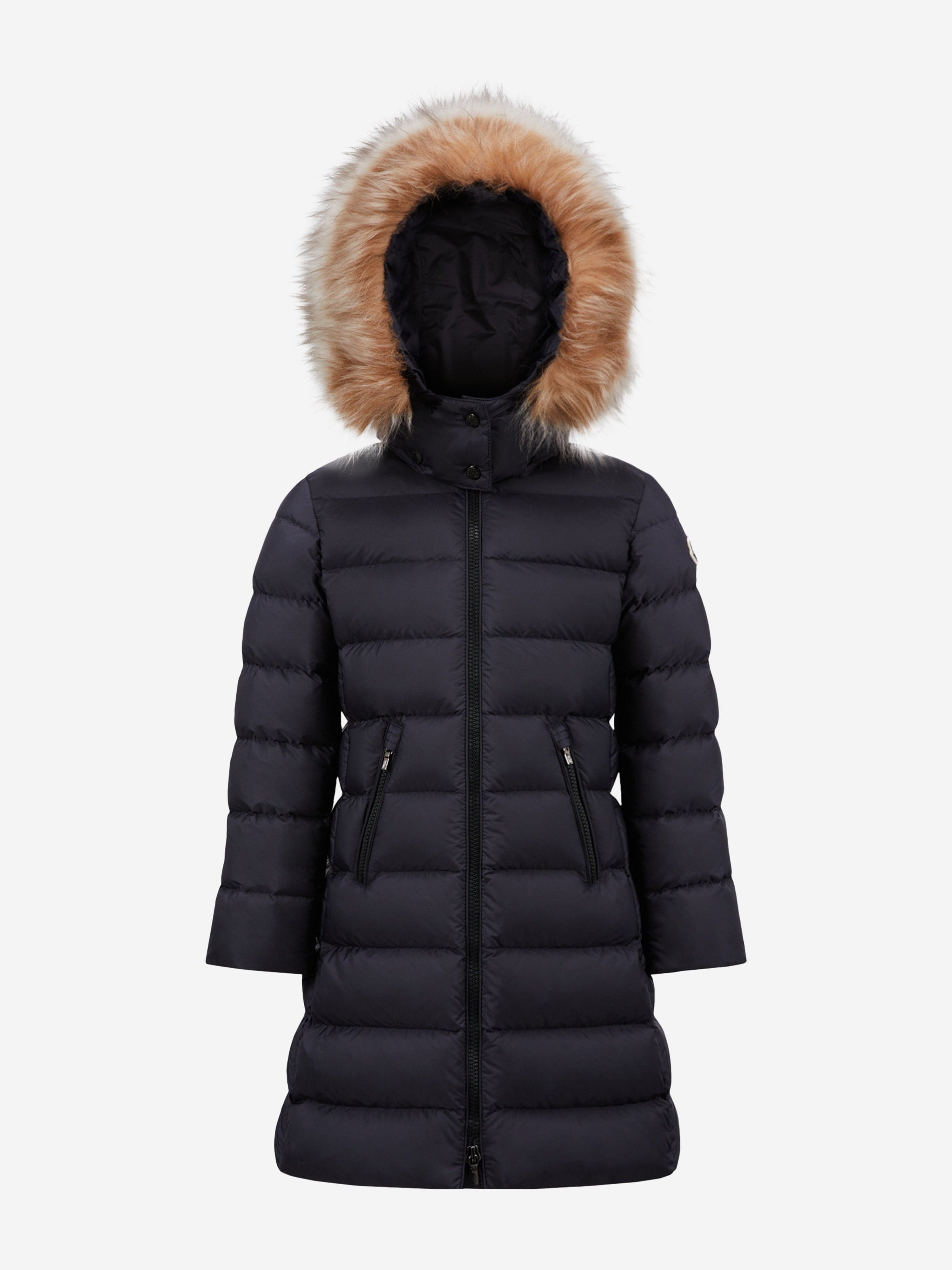 Moncler Enfant Moncler Enfant Girls Abelle Hooded Shearling Down
