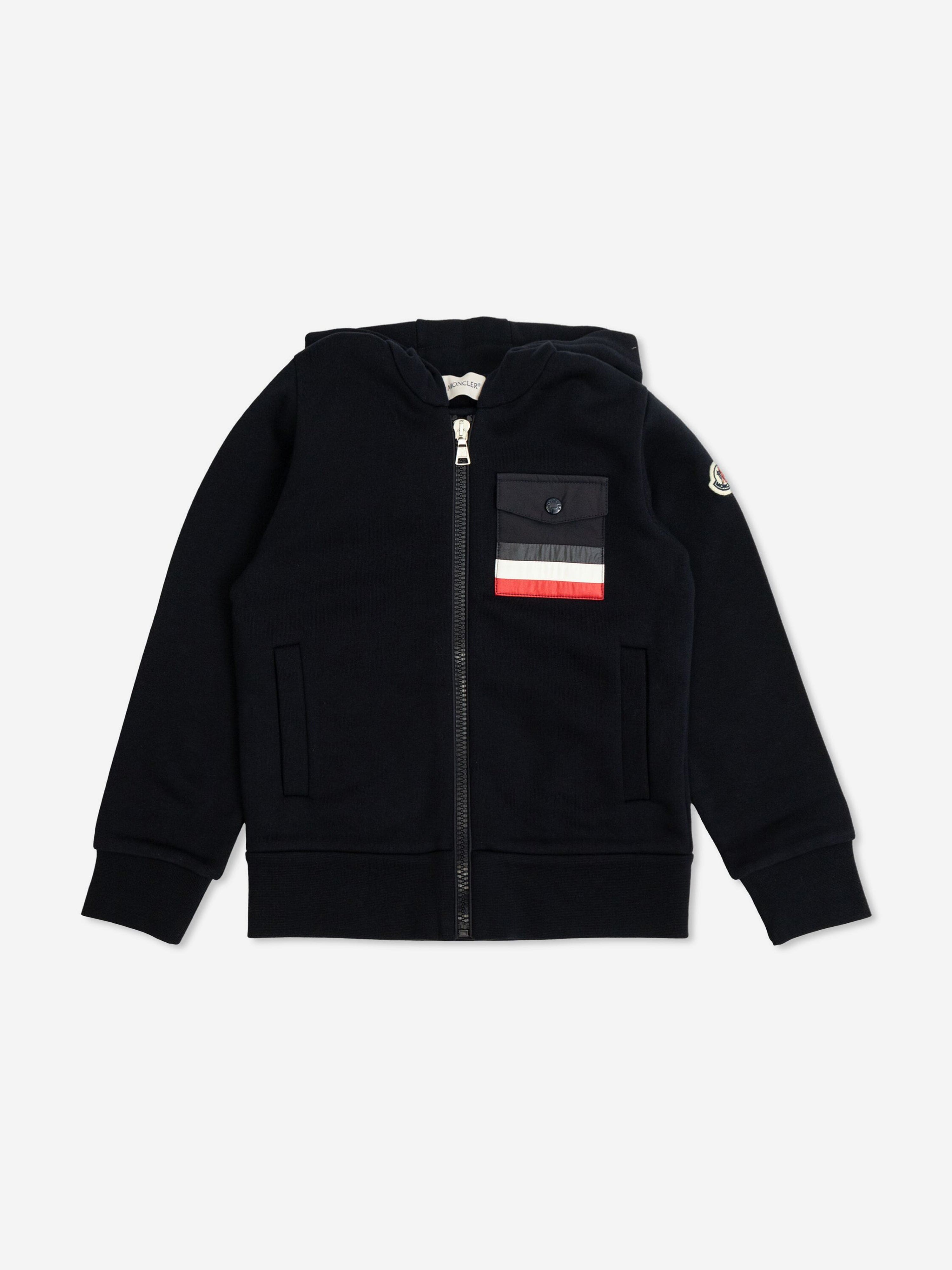 Moncler hoodie navy sales