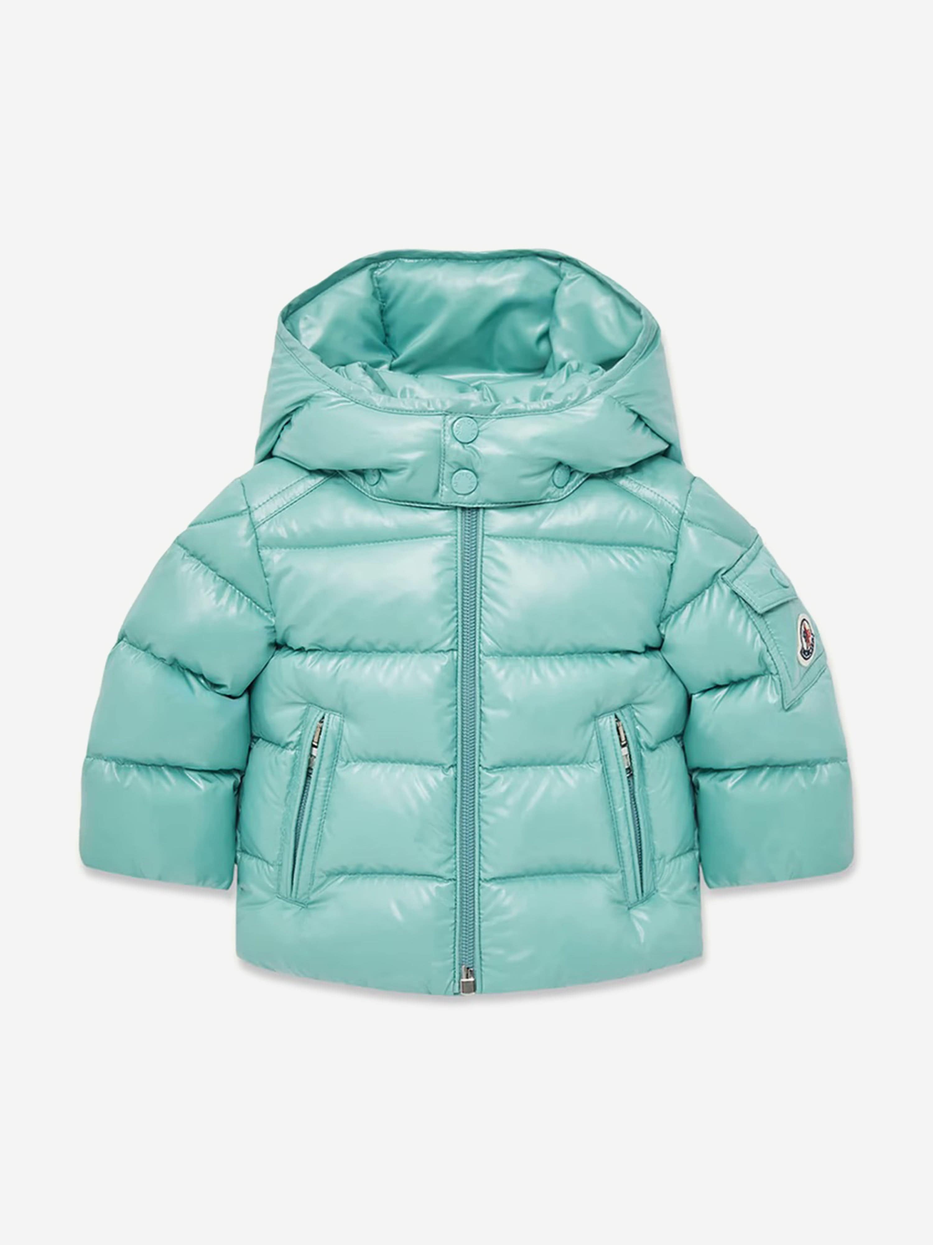 Moncler Enfant Baby Boys Down Padded Maya Jacket in Green