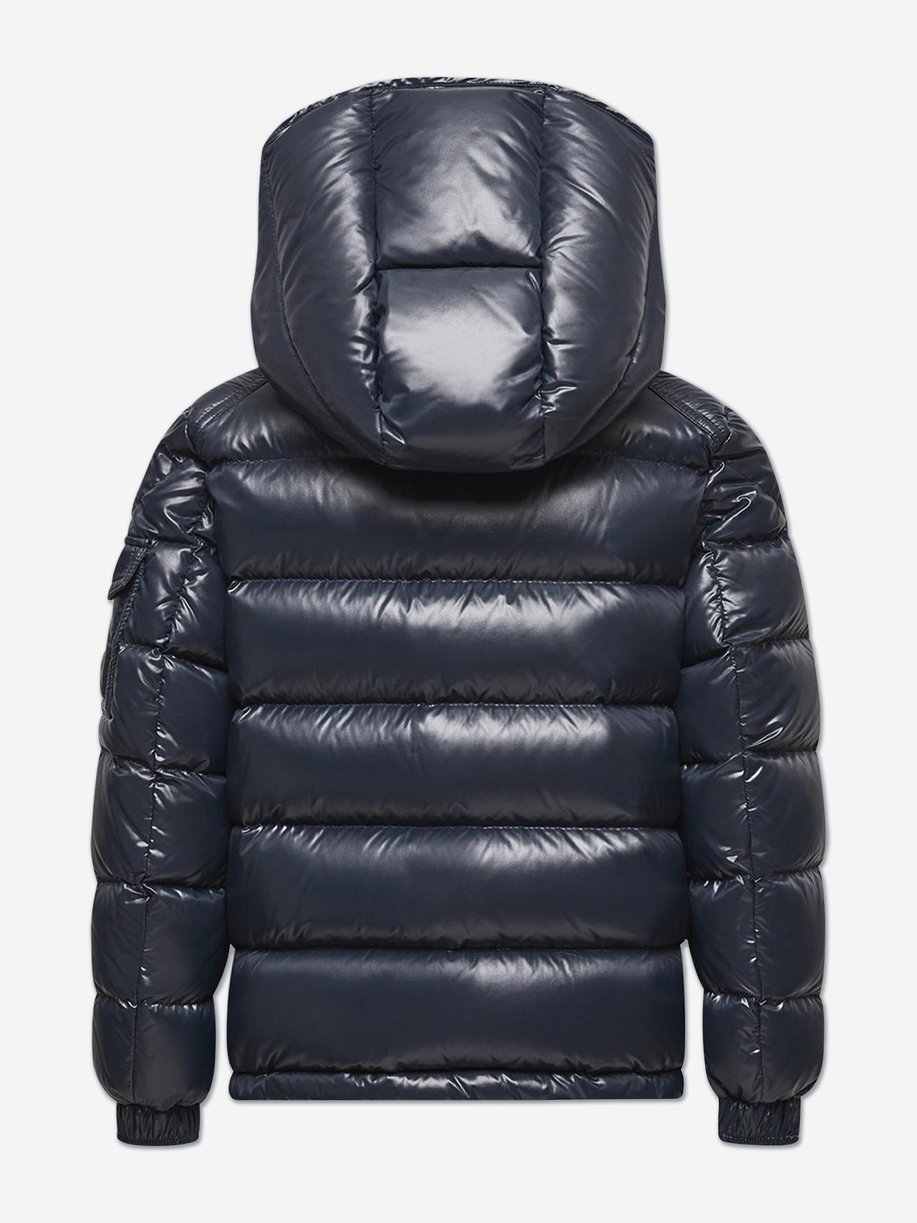 Moncler Enfant Kids Down Padded Maya Jacket in Navy | Childsplay