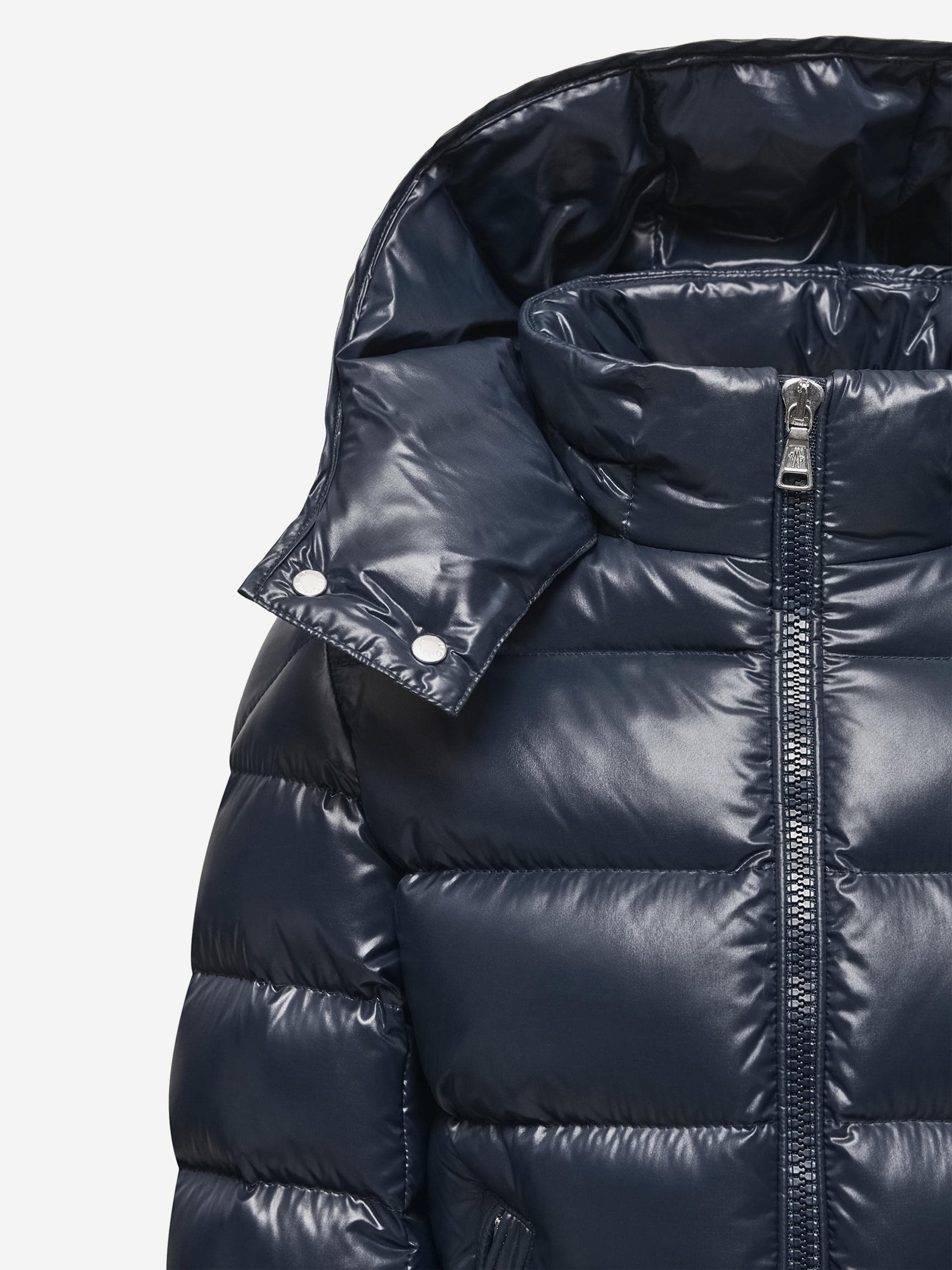 Moncler Enfant Kids Down Padded Maya Jacket in Navy