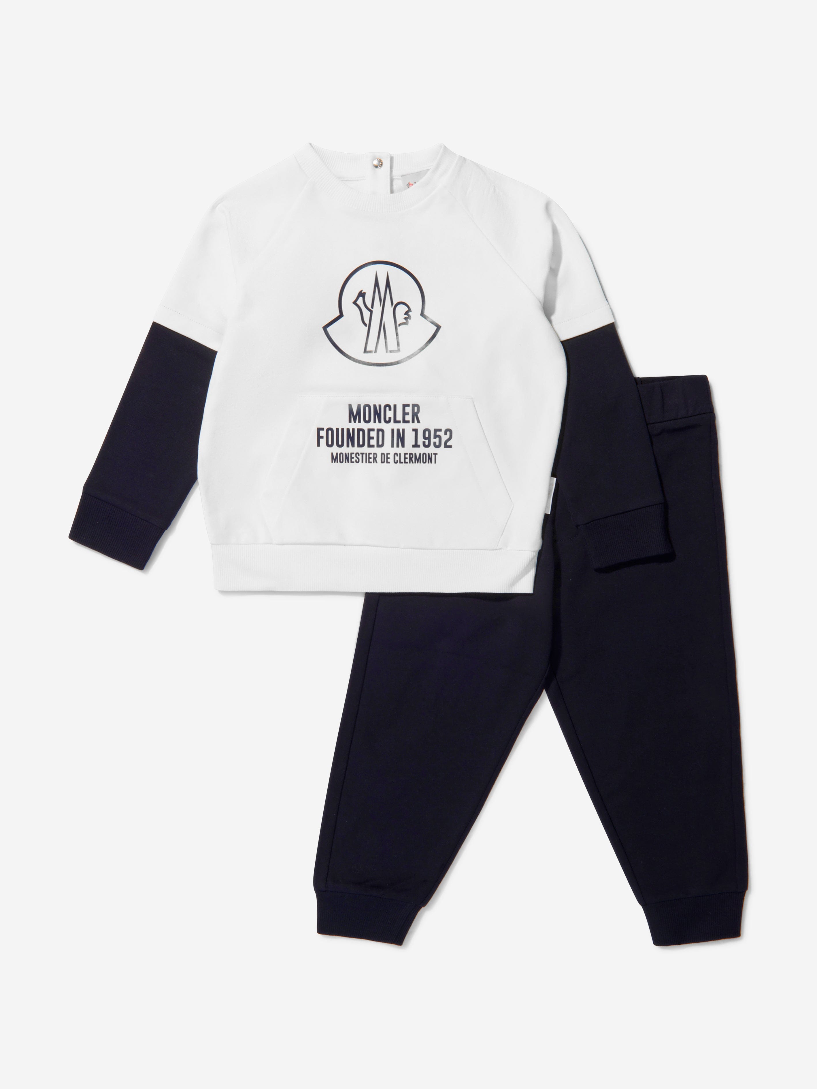 Moncler on sale baby tracksuit