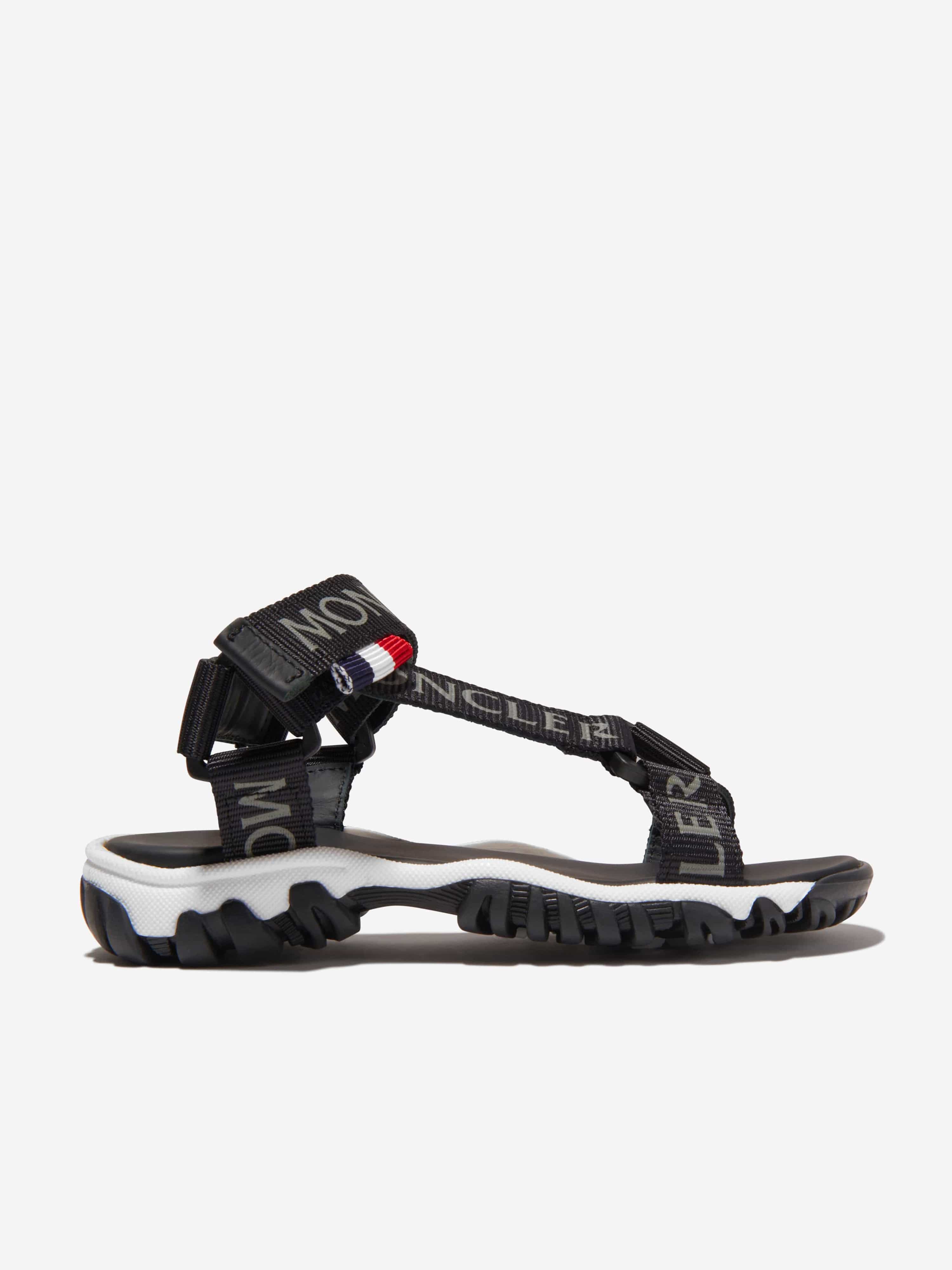 Moncler Enfant Unisex Logo Strap Sandals