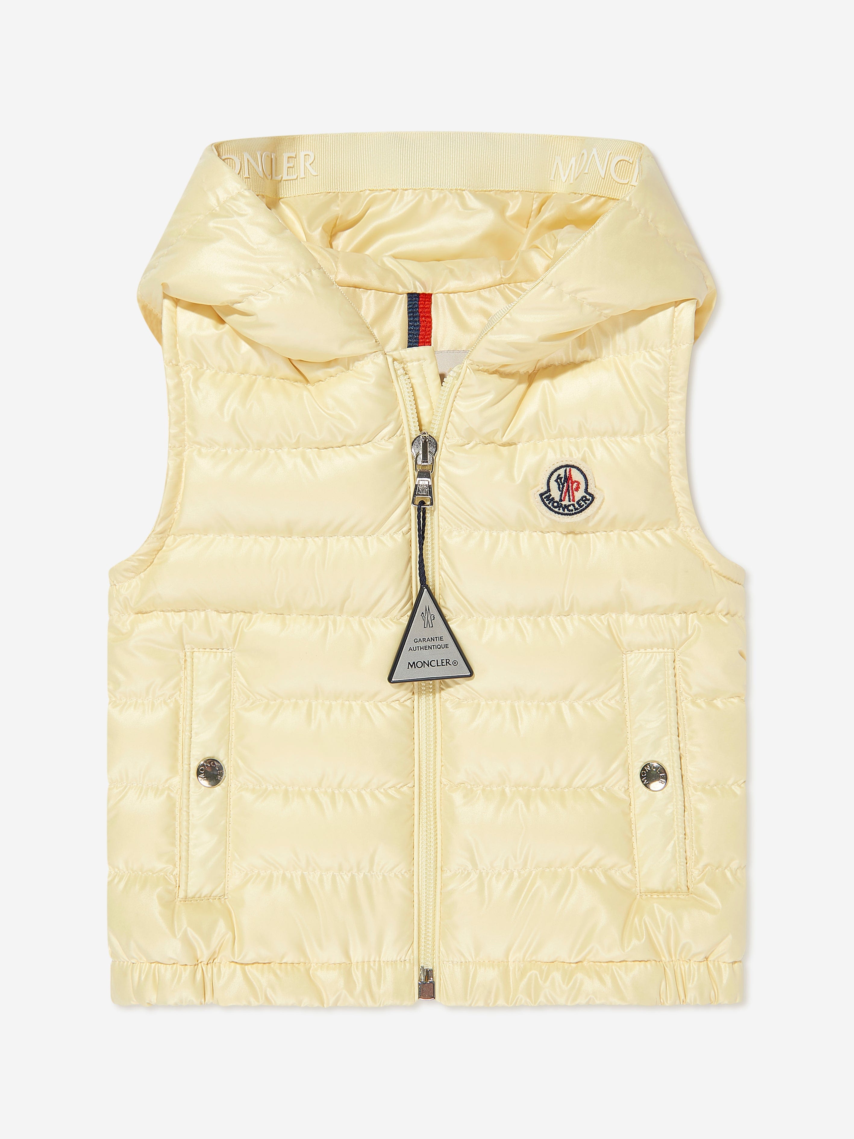 Boys yellow gilet shop