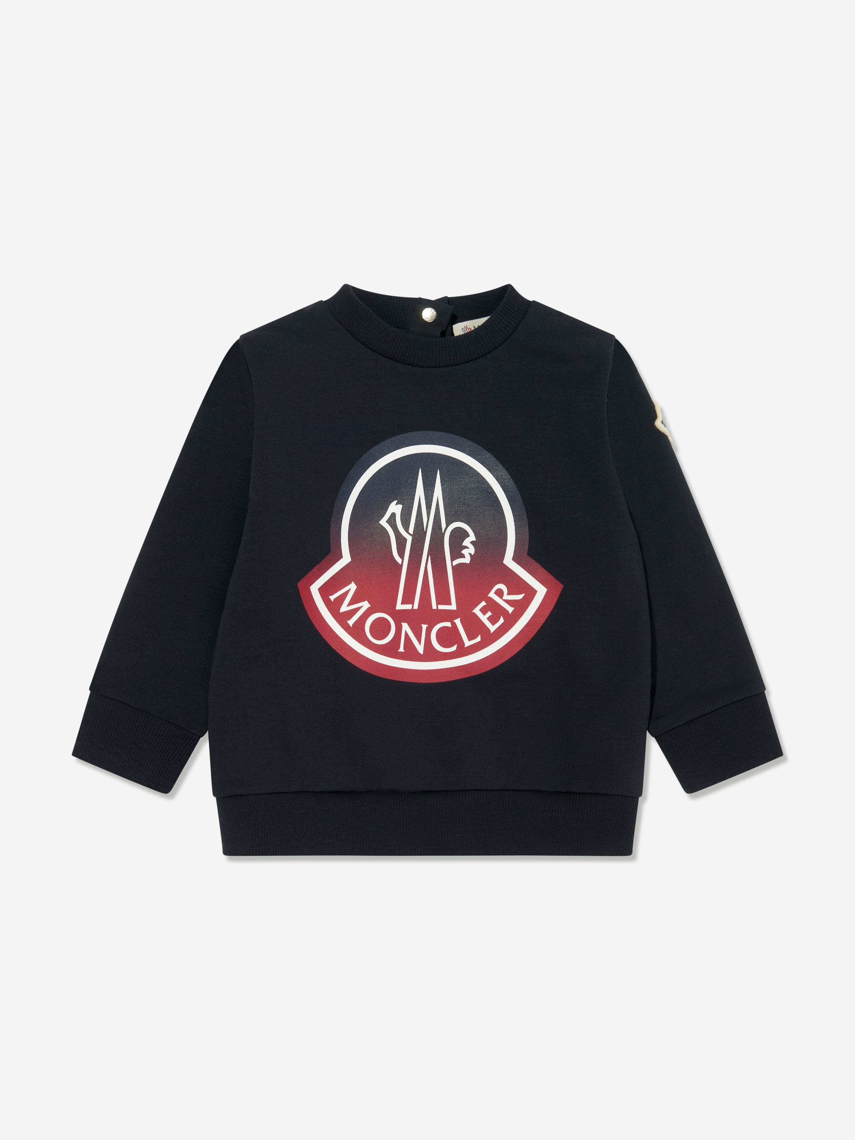 Moncler big logo sweatshirt online