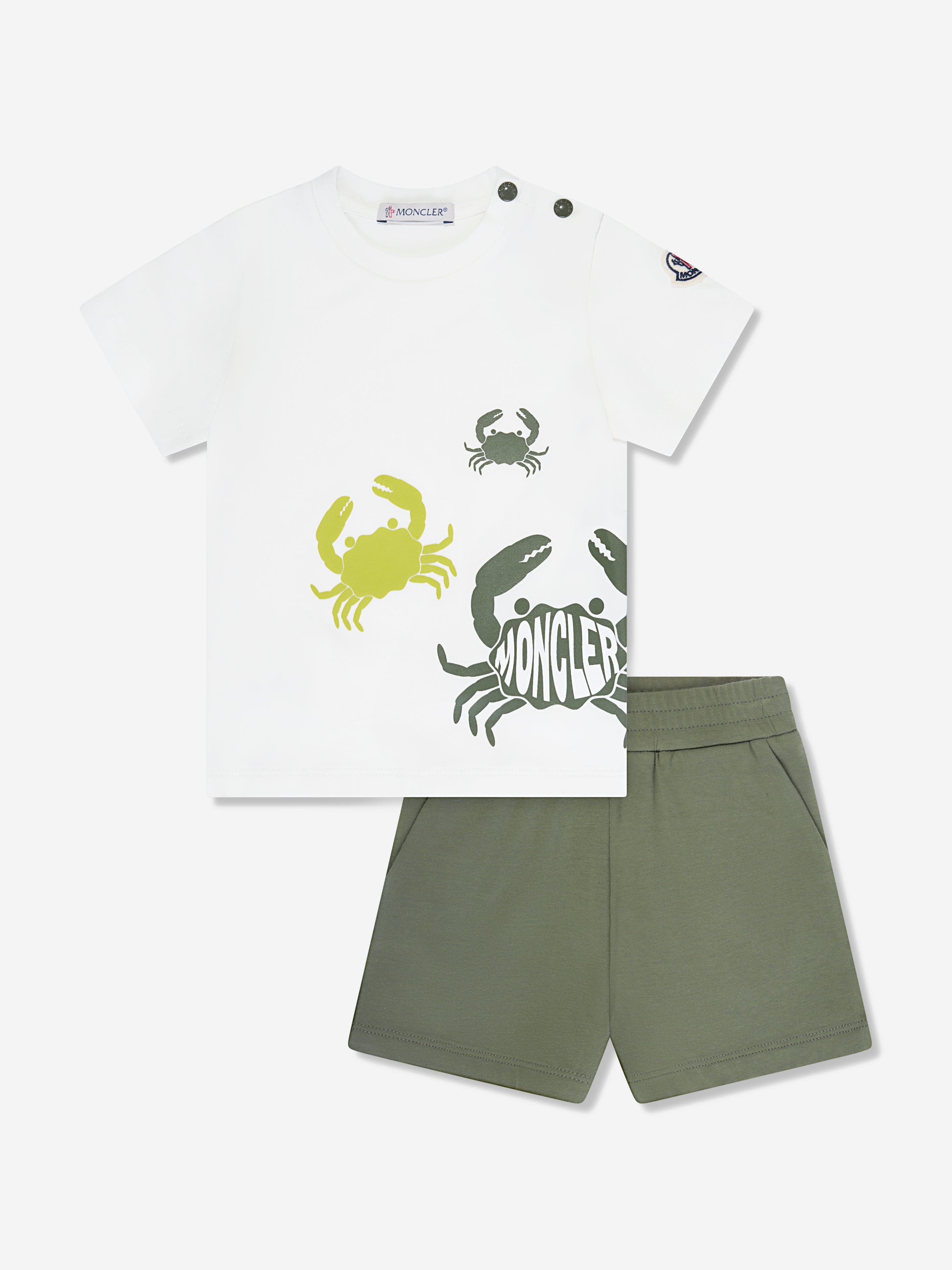 Moncler baby shorts set deals