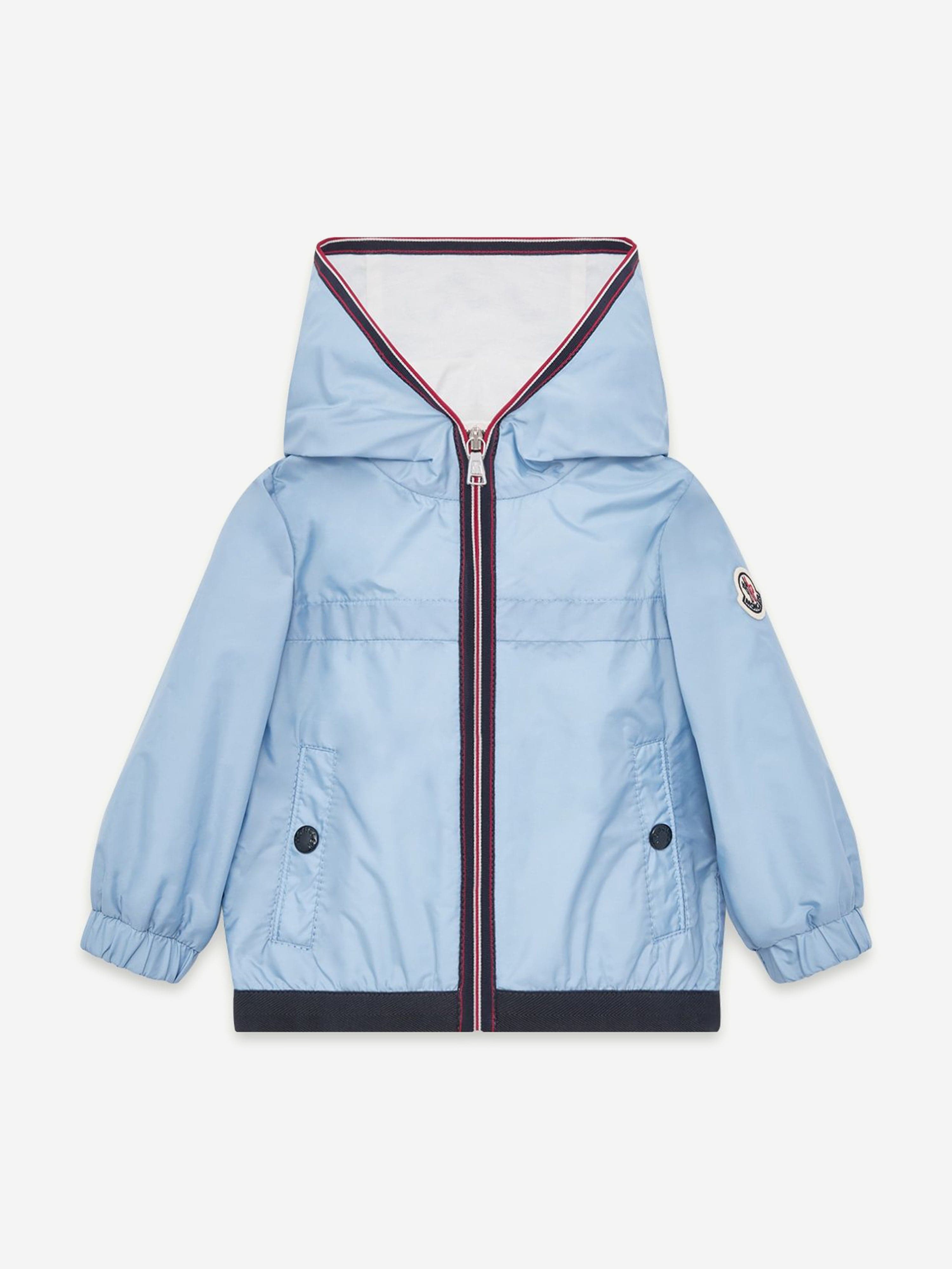Moncler Enfant Baby Boys Anton Jacket in Blue | Childsplay Clothing UK