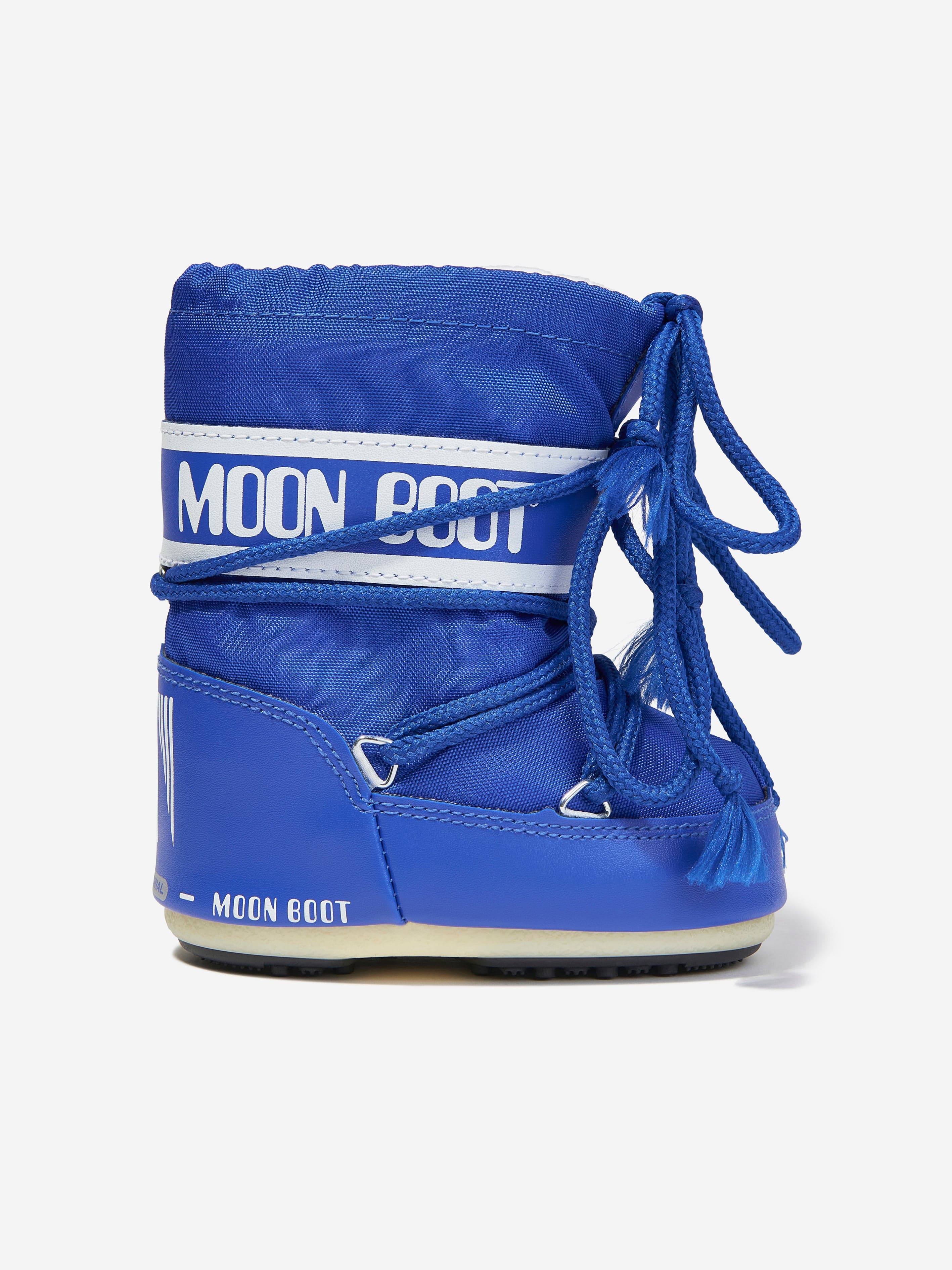 Moon Boot Moon Boot Baby Icon Mini Nylon Snow Boots in Blue