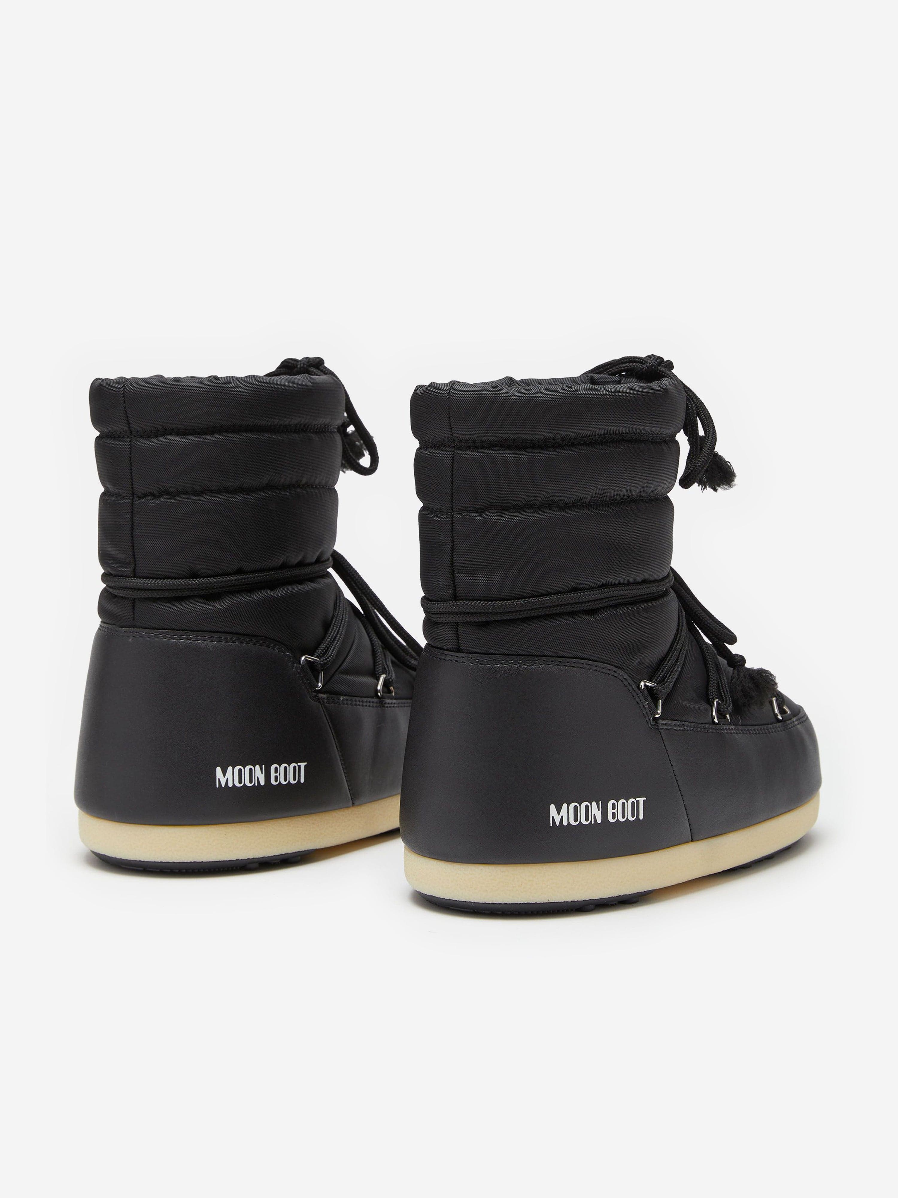 Moon Boot Kids EVX Light Boots in Black Childsplay Clothing