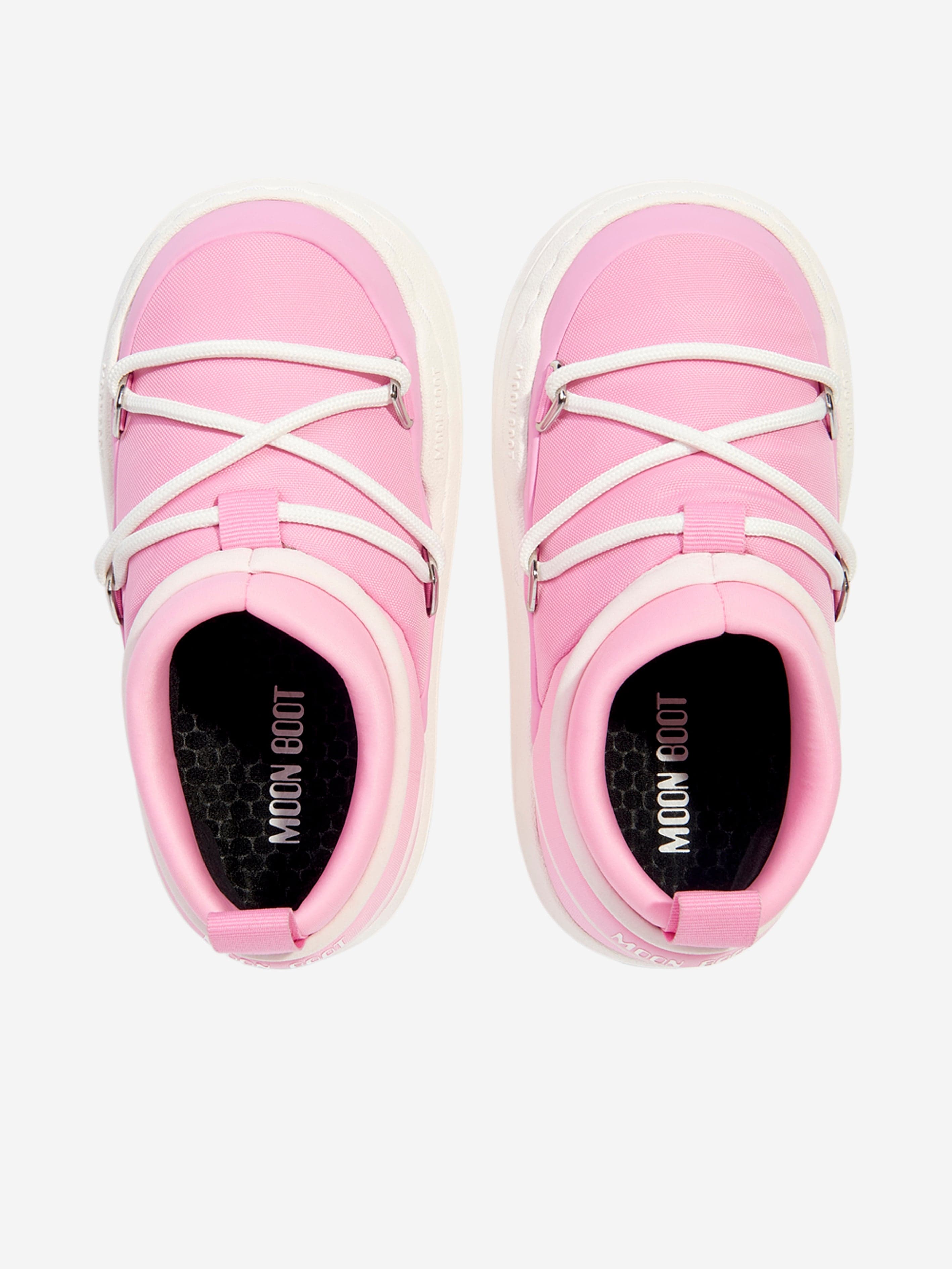 Moon Boot Moon Boot Girls JR Park Icon Trainers in Pink