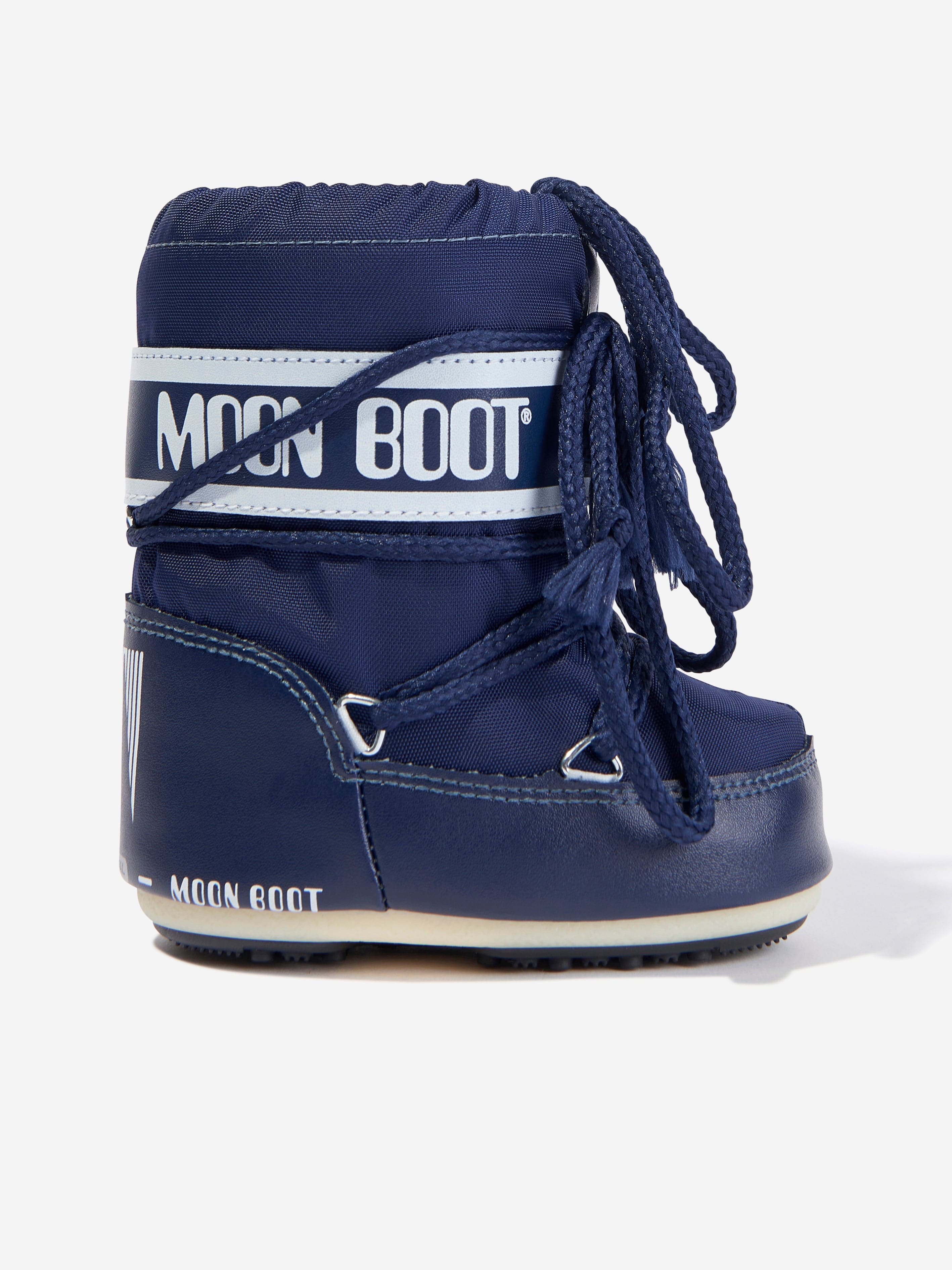 Moon Boot Moon Boot Baby Boys Icon Mini Boots in Blue Childsplay