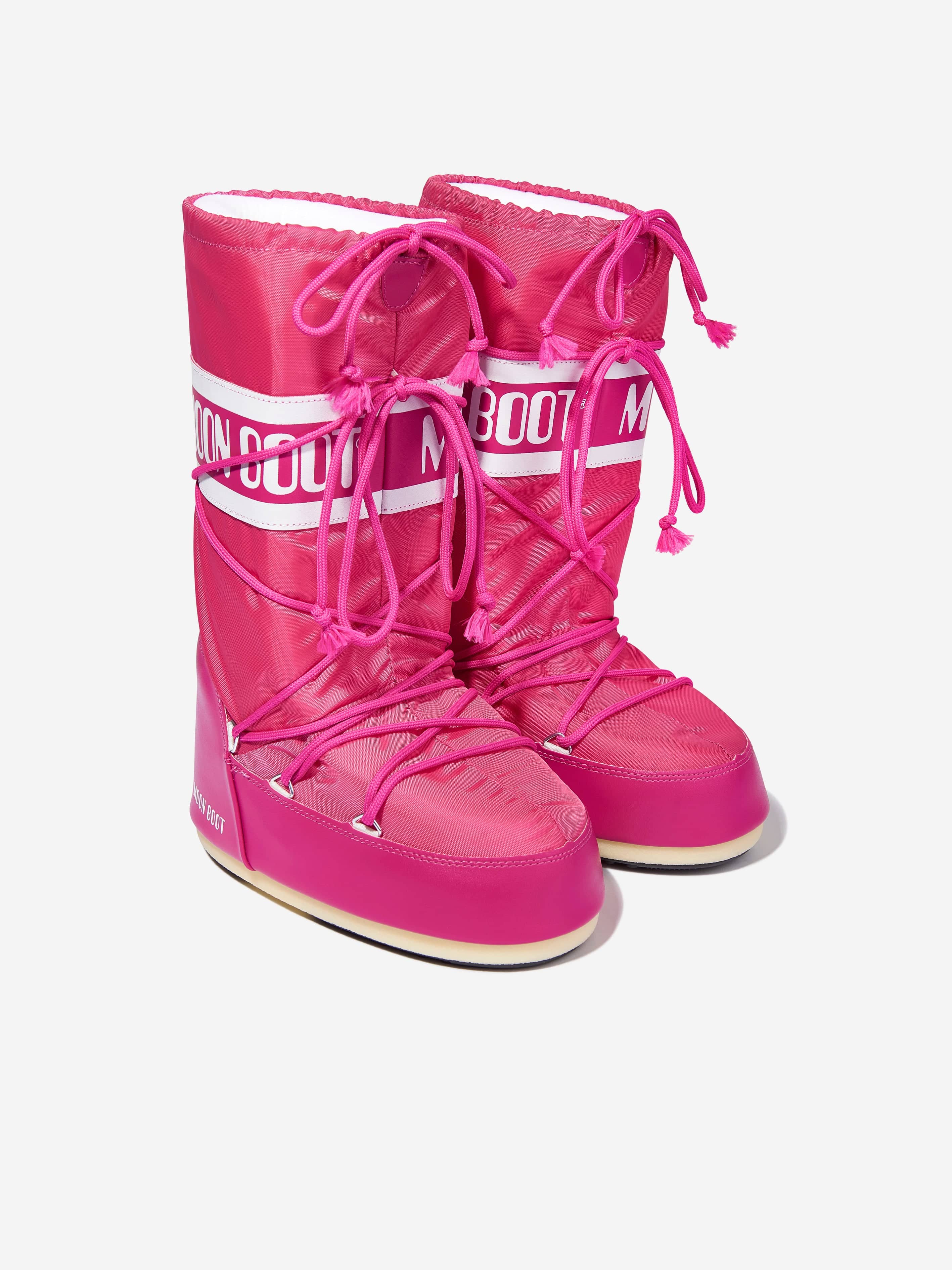 Pink snow boots womens sale