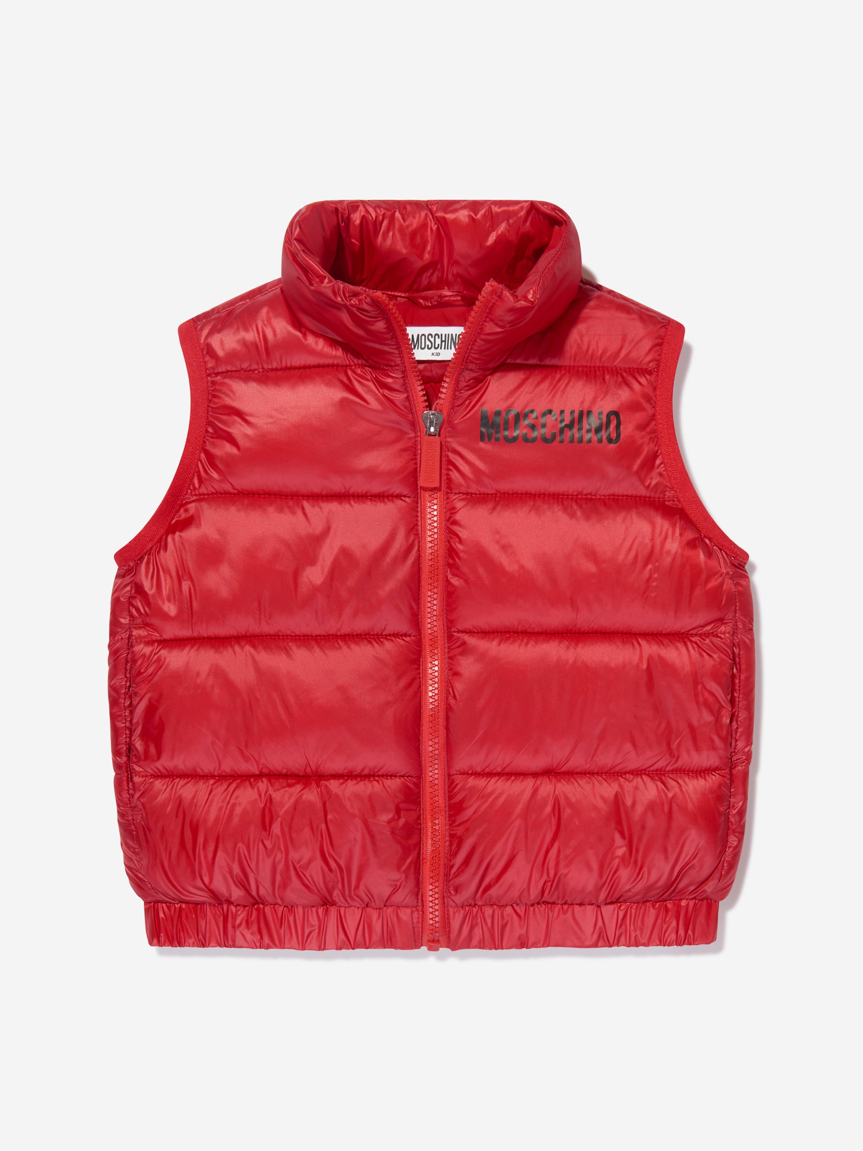 Kids Padded Gilet in Red
