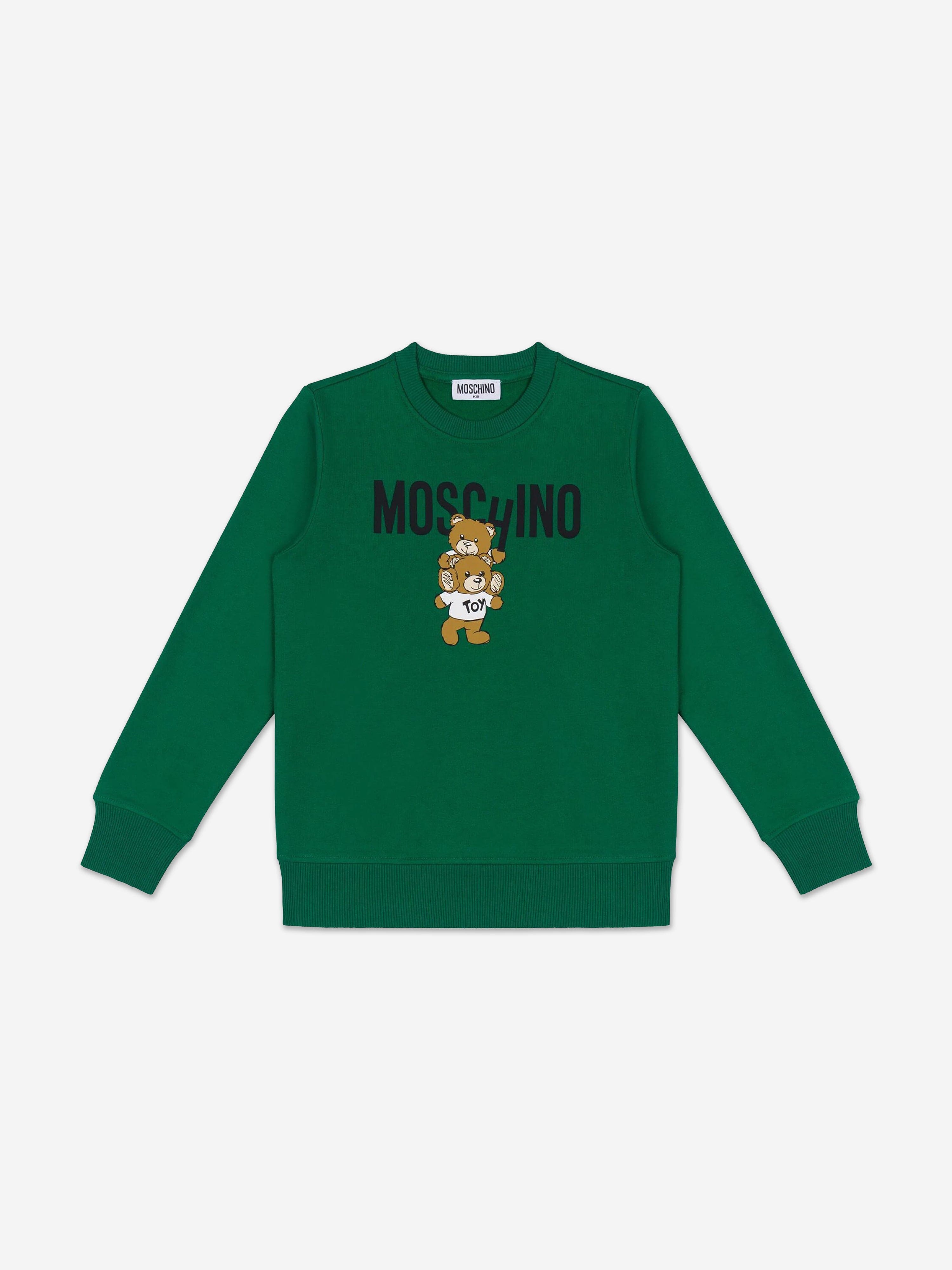 Green bear sweatshirt deals