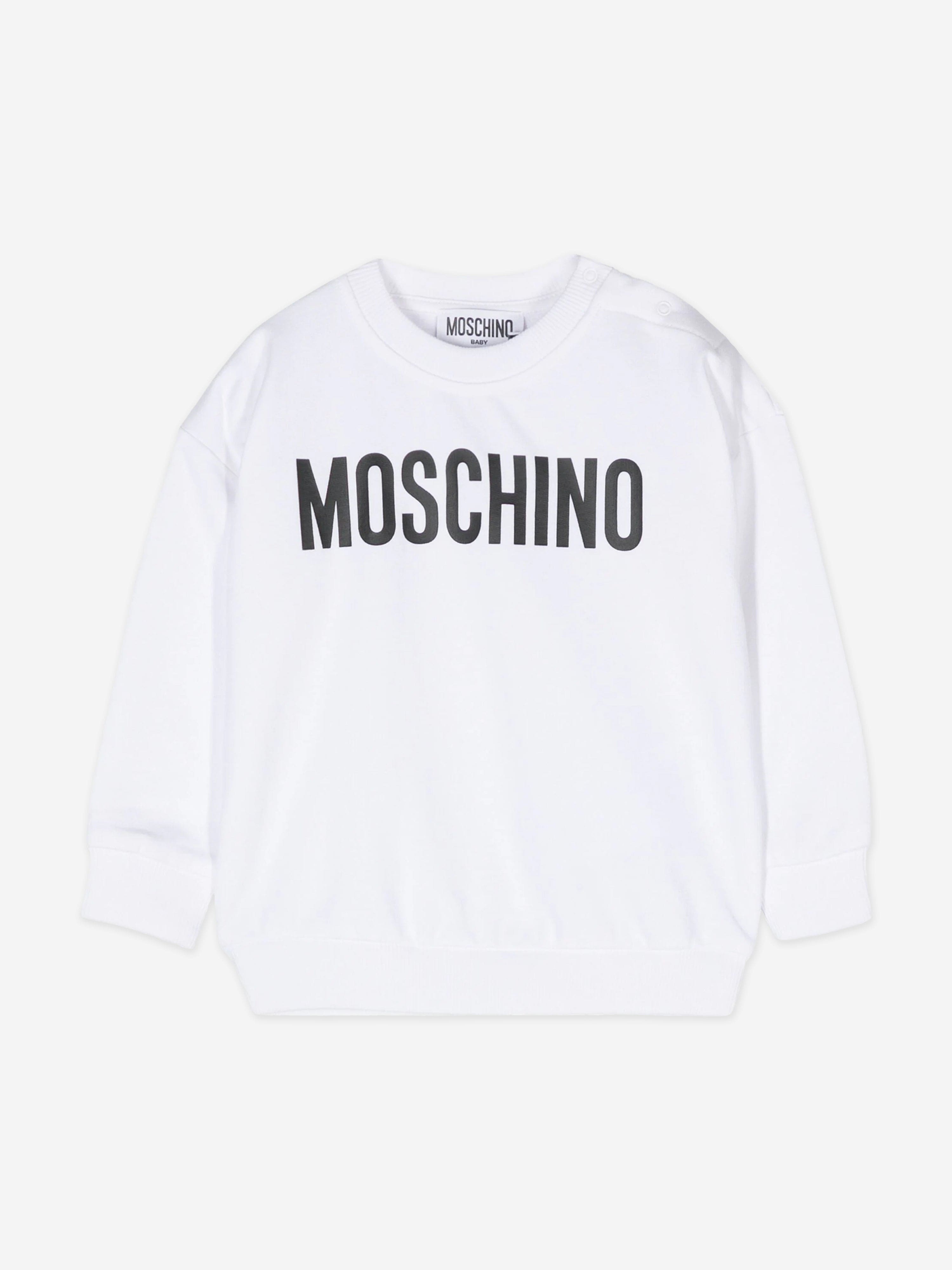 Moschino baby sweatshirt deals
