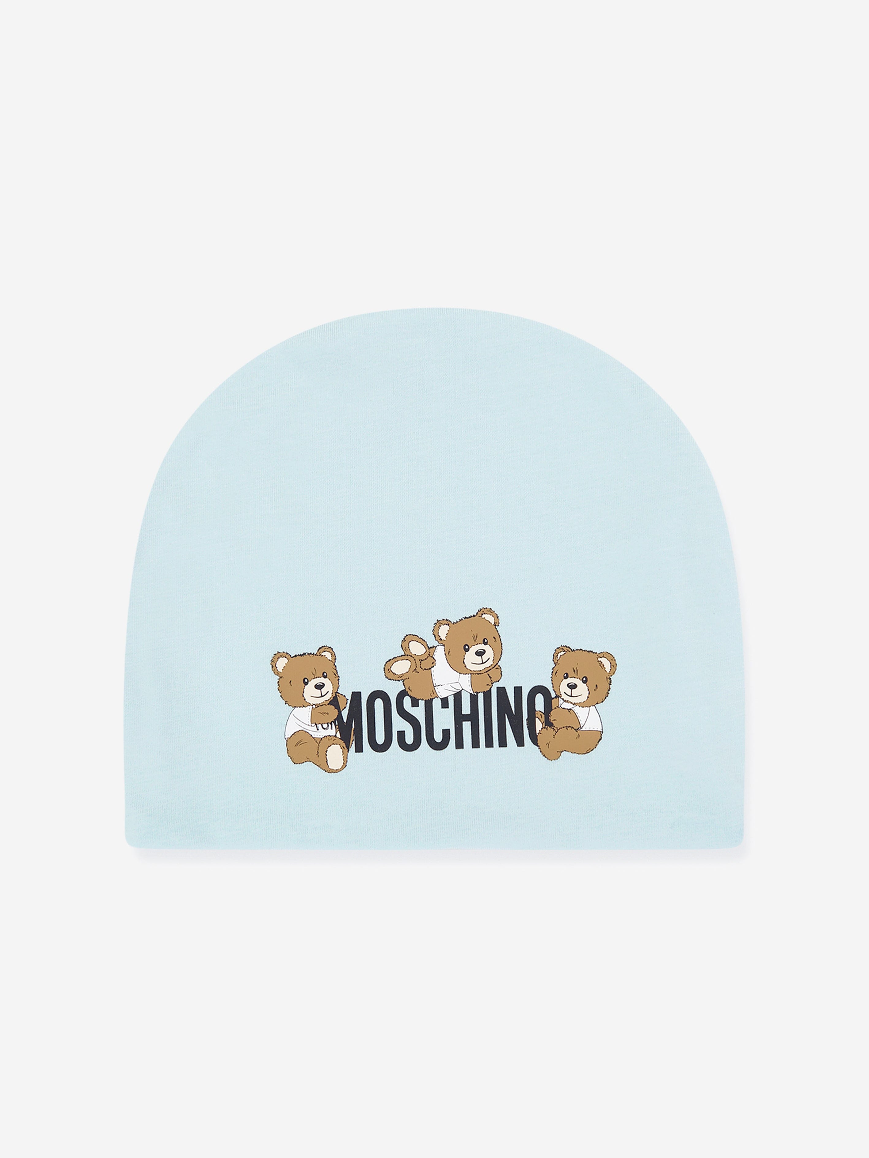 Baby Boys Teddy Bear Logo Babygrow Set in Blue