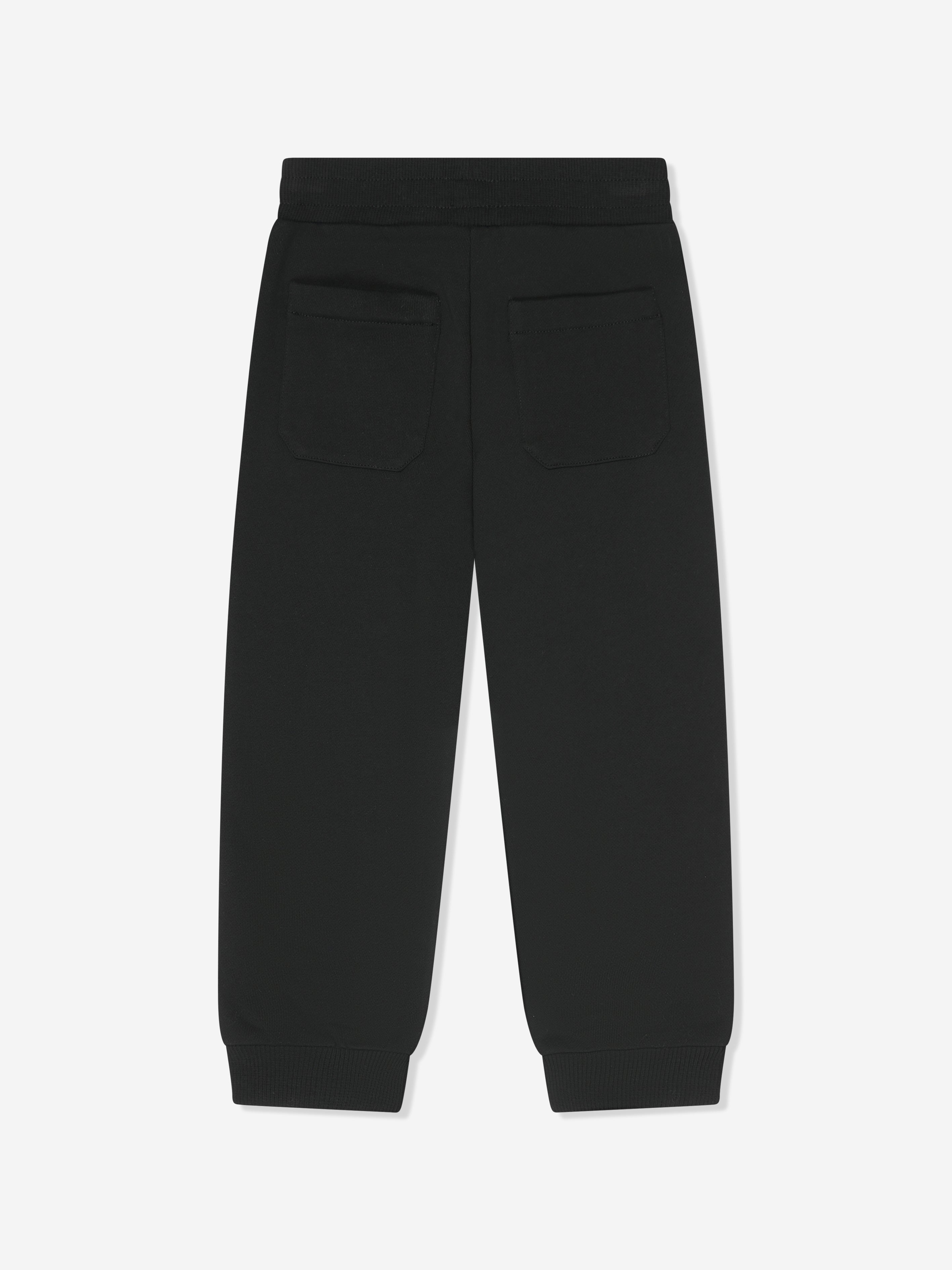 Kids black joggers top
