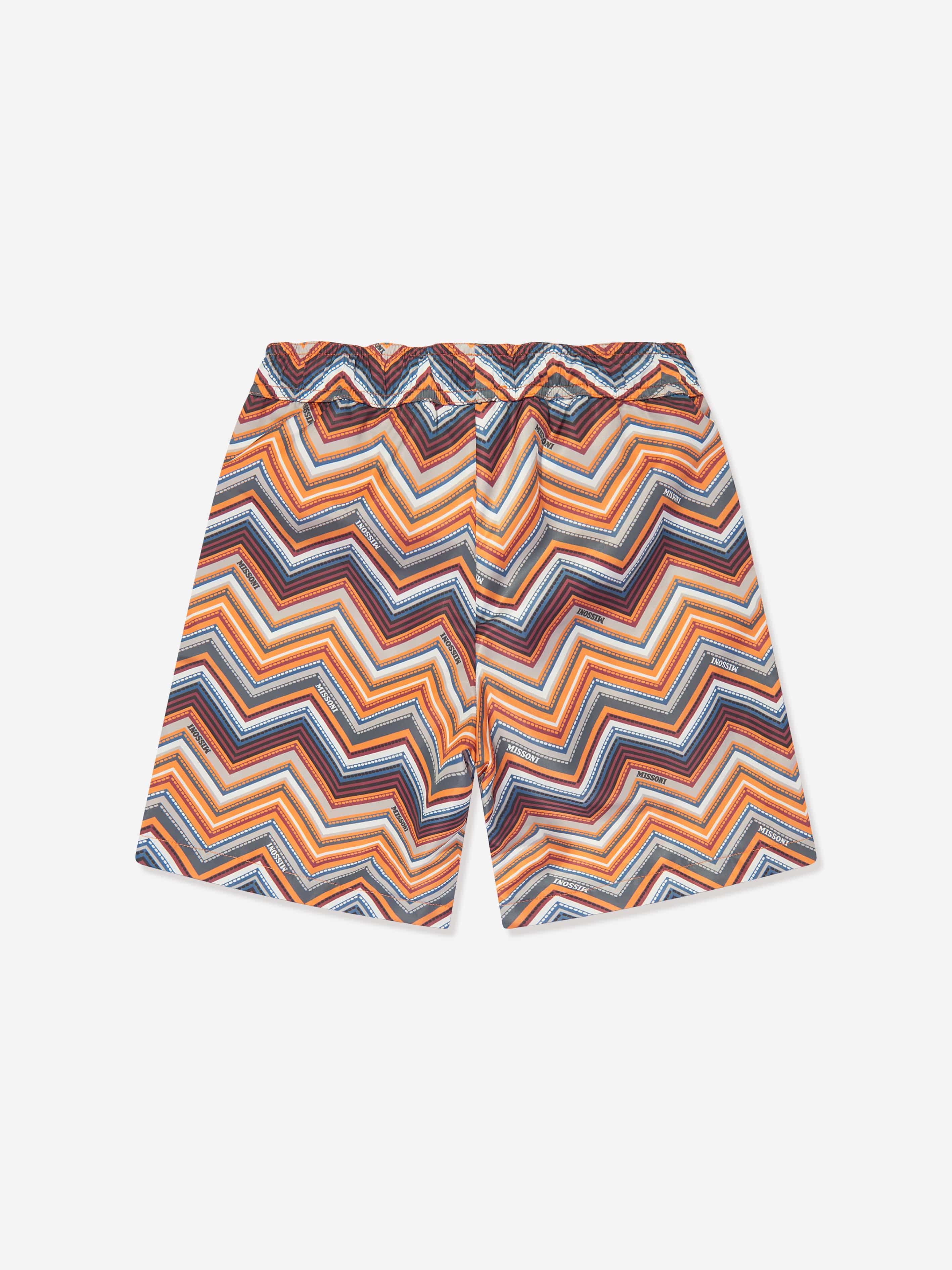 Missoni Boys Zigzag Swim Shorts in Multicolour Childsplay Clothing