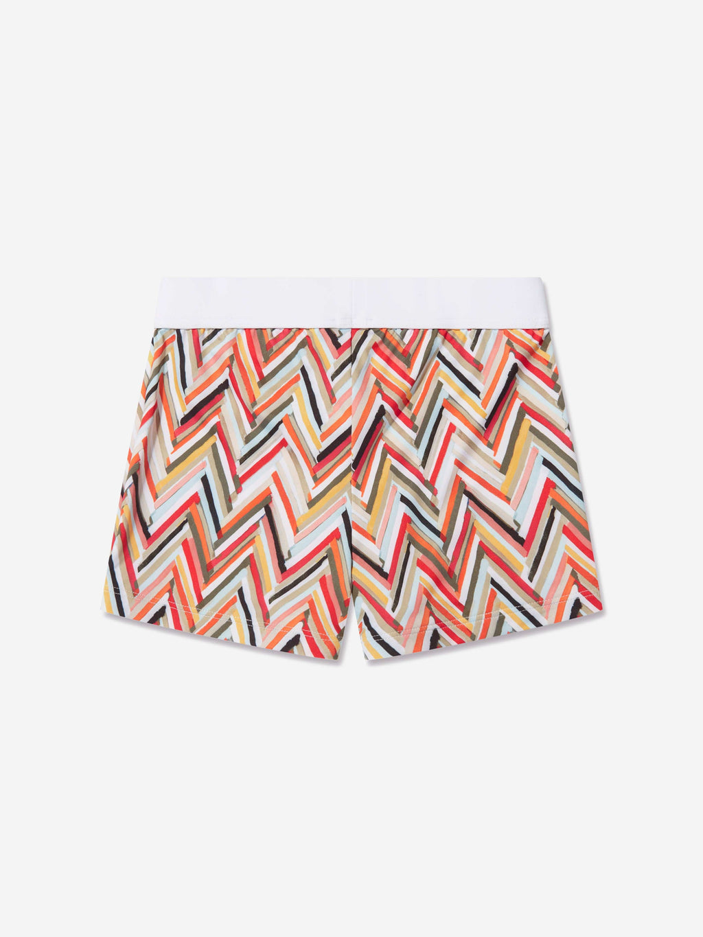 Missoni Missoni Boys Zigzag Swim Shorts in Multicolour