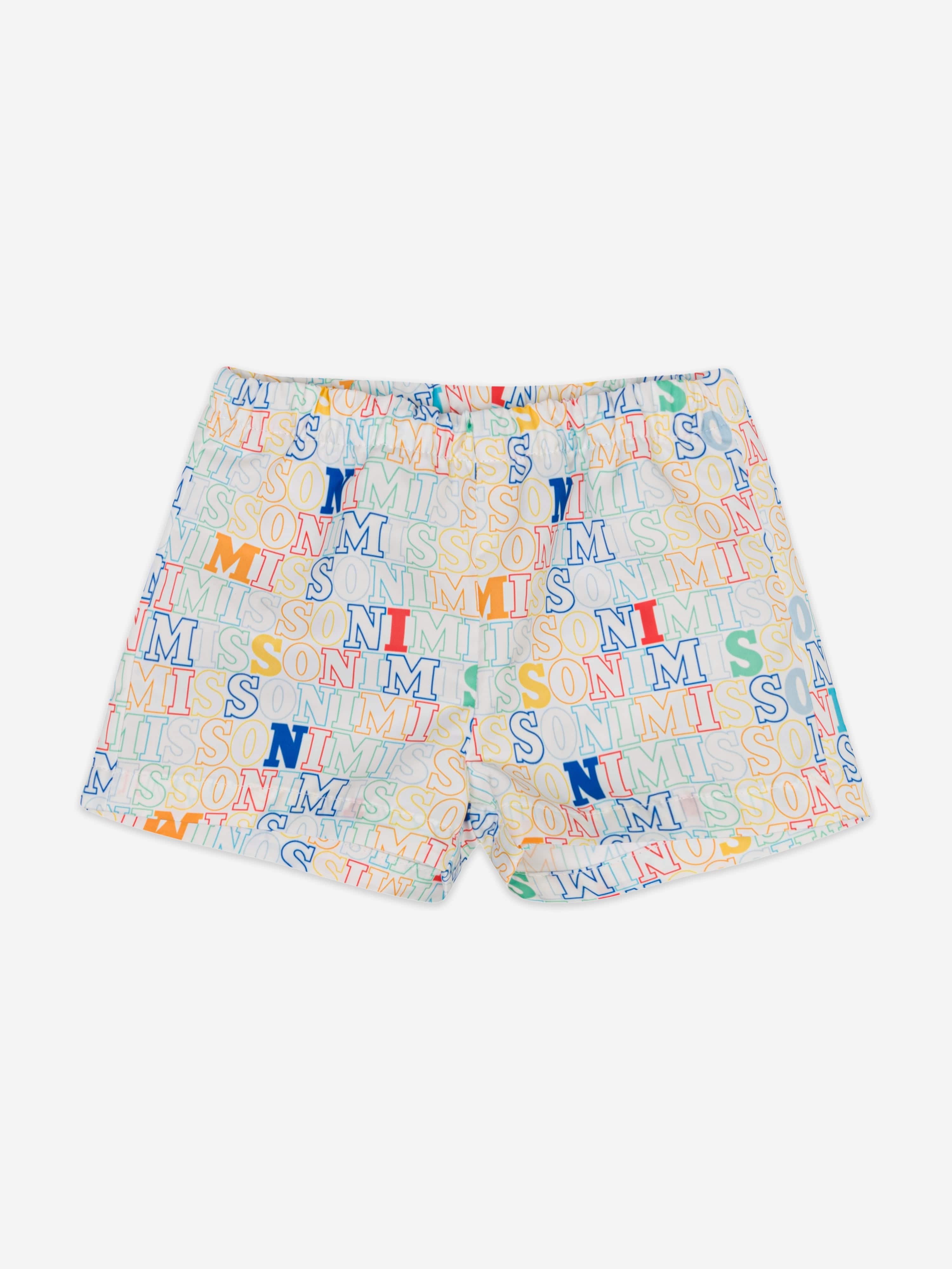 Missoni Baby Boys Logo Swim Shorts in Multicolour Childsplay